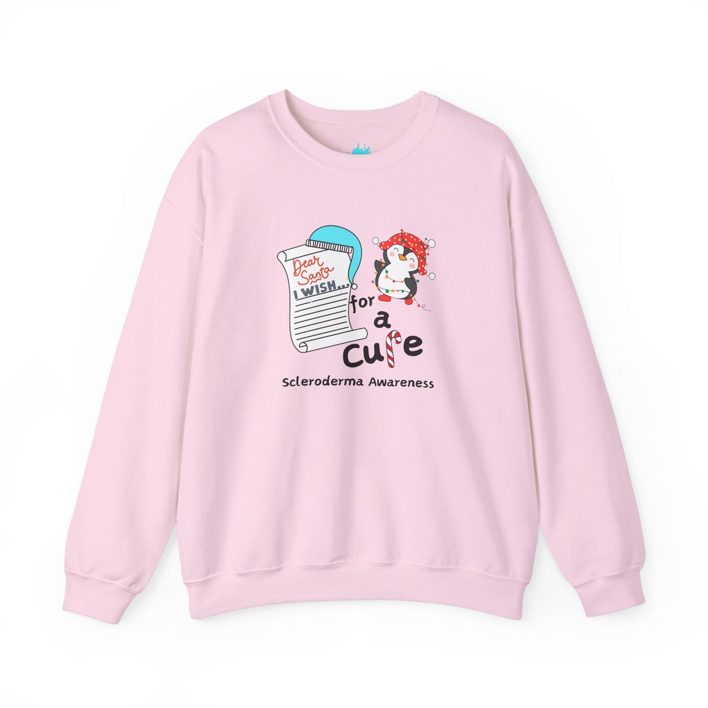 Unisex Crewneck Sweatshirt Scleroderma Awareness Holiday Sweater