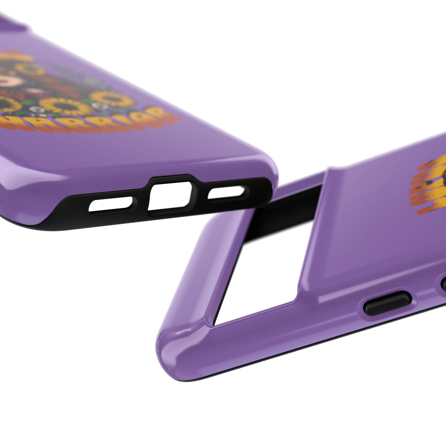 Lupus Warrior Phone Case - Stylish Purple Floral Design for Advocates