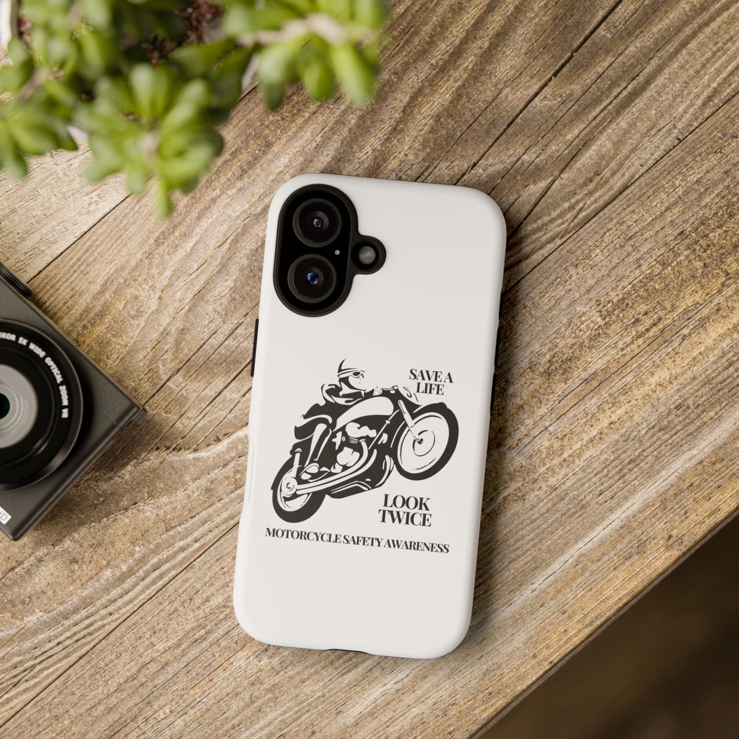 Motorcycle Safety Awareness iPhone Case Tough Cases