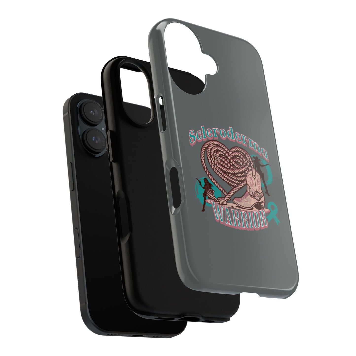 Scleroderma warrior phone case, iPhone case, valentine rodeo themed