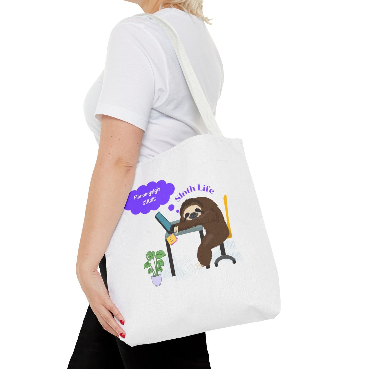 Fibromyalgia Awareness Tote Bag