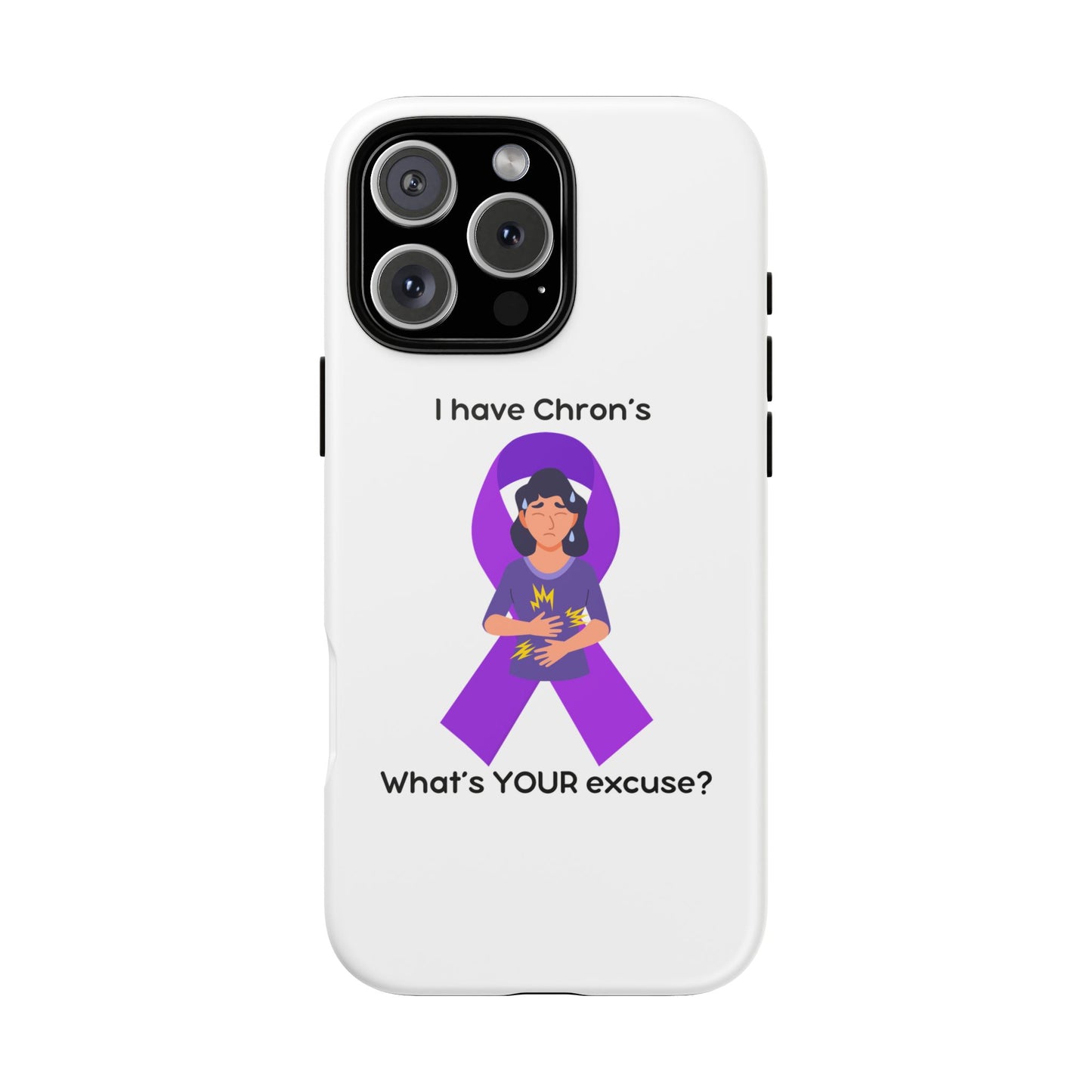 Chron's Disease Awareness iPhone Case Tough Cases