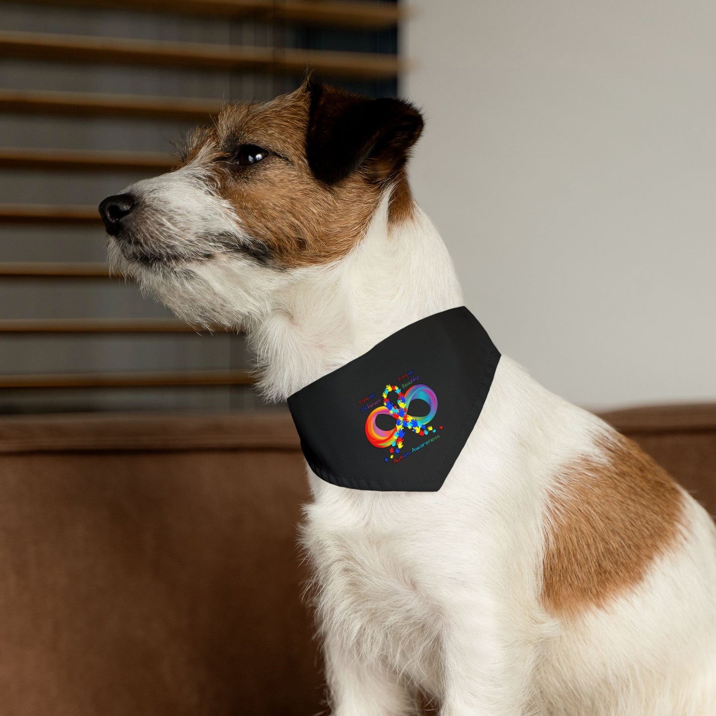 Autism Awareness Pet Bandana Collar