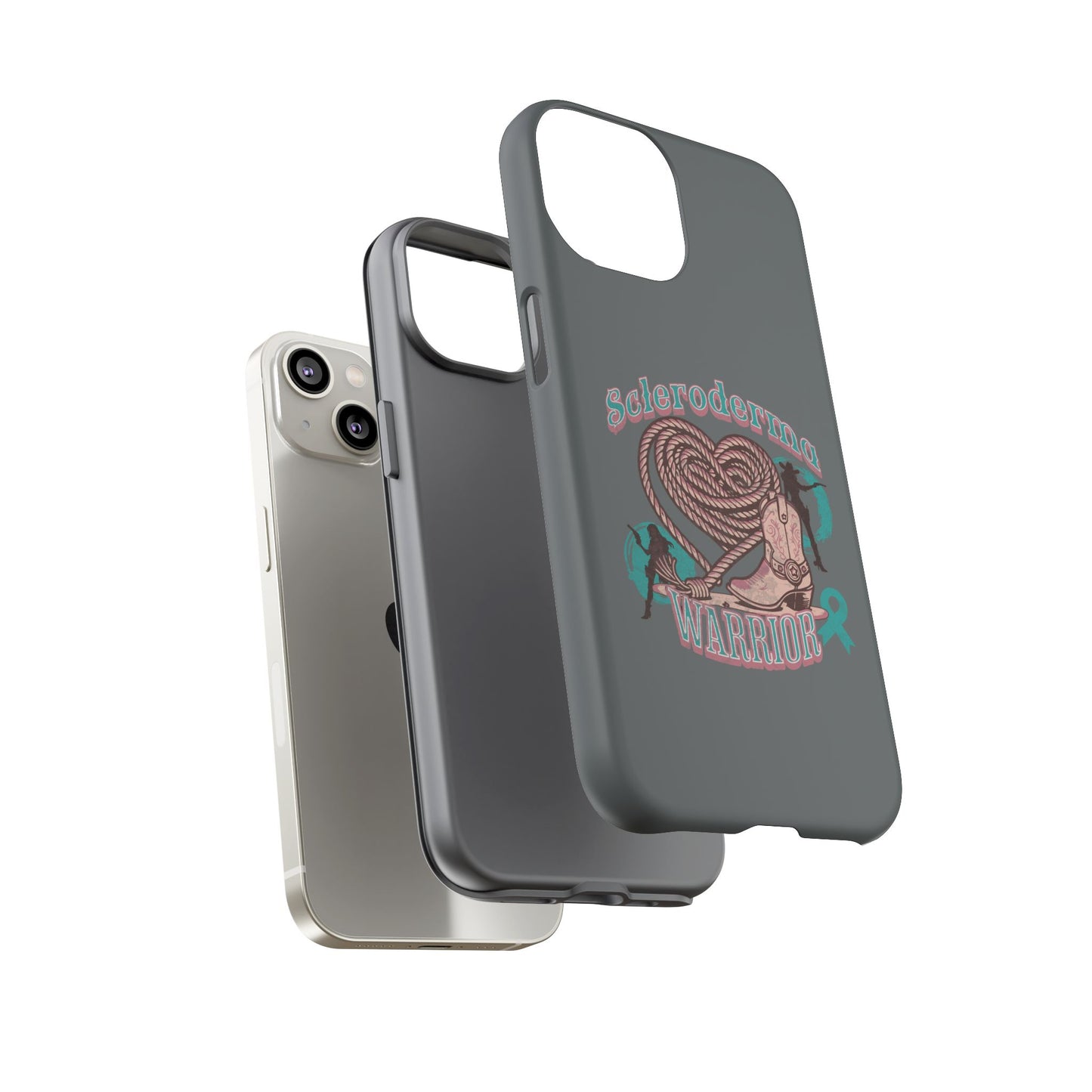 Scleroderma warrior phone case, iPhone case, valentine rodeo themed