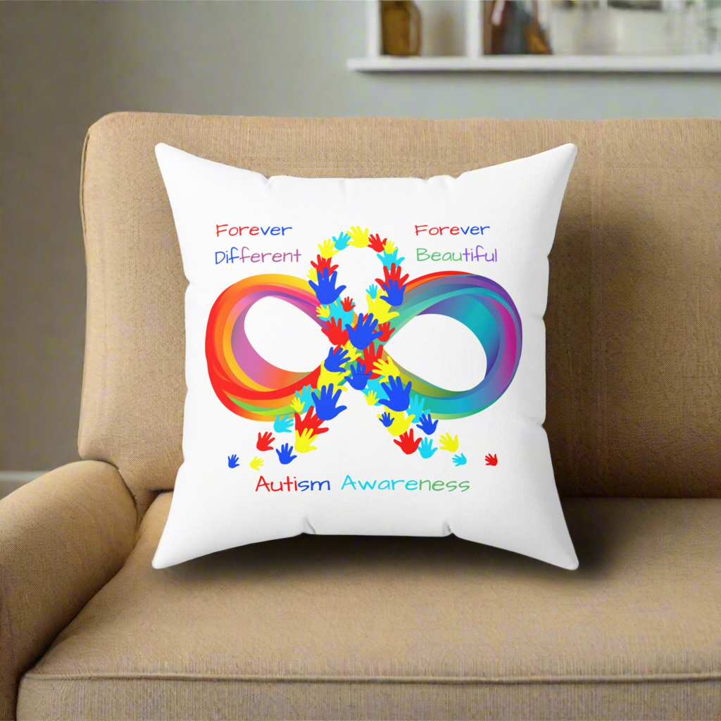 Autism Awareness Home Decor Pillow