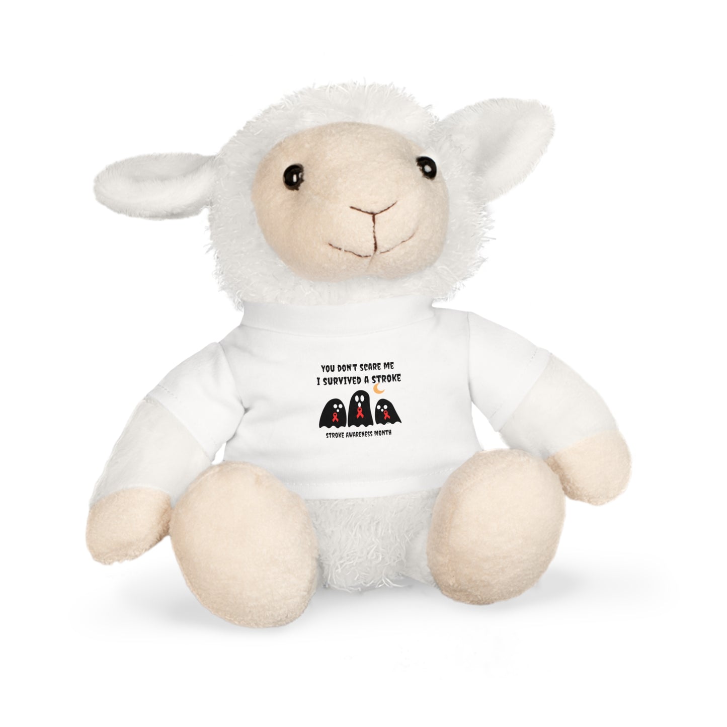 Stroke Awareness Halloween Plush Toy with T-Shirt