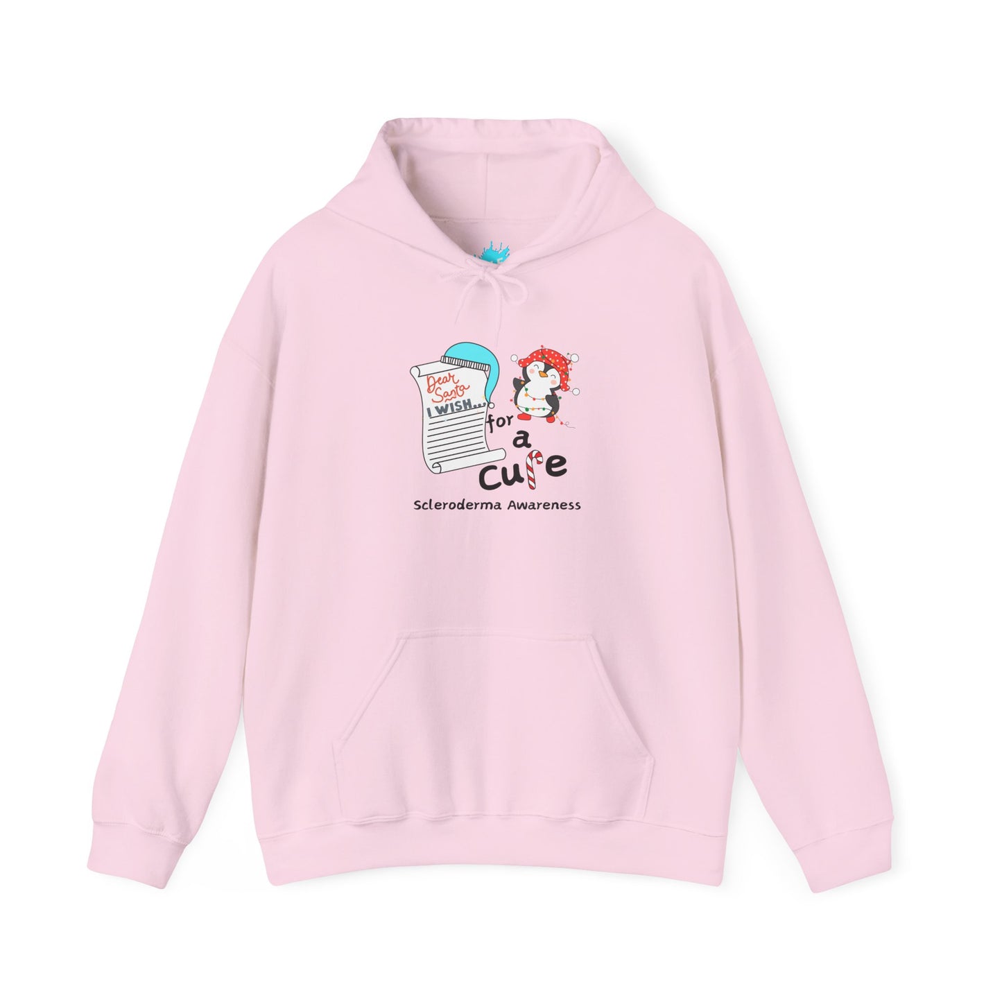 Unisex Hoodie Scleroderma Awareness Holiday Hooded Sweatshirt