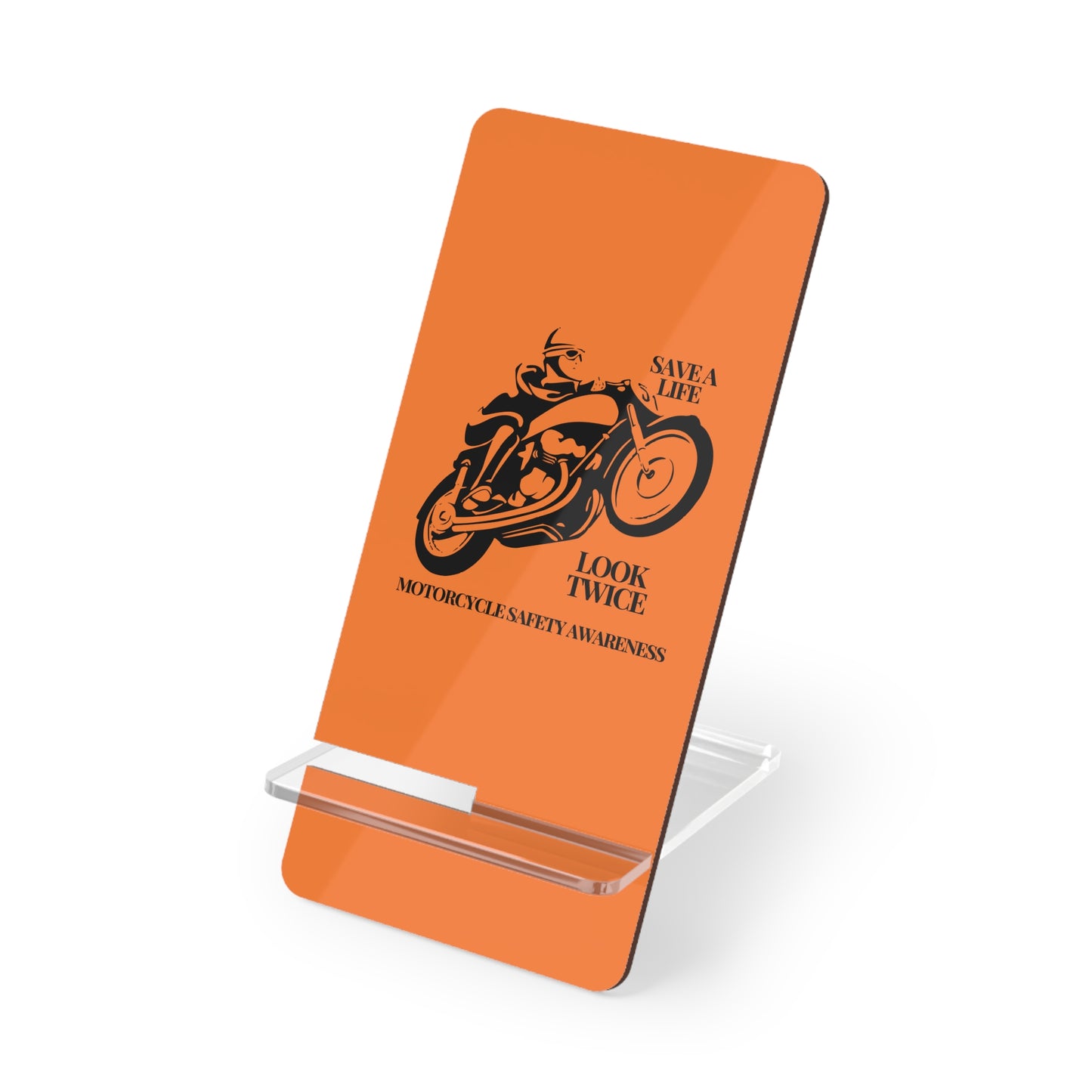 Motorcycle Safety Awareness Phone Stand for Smartphones