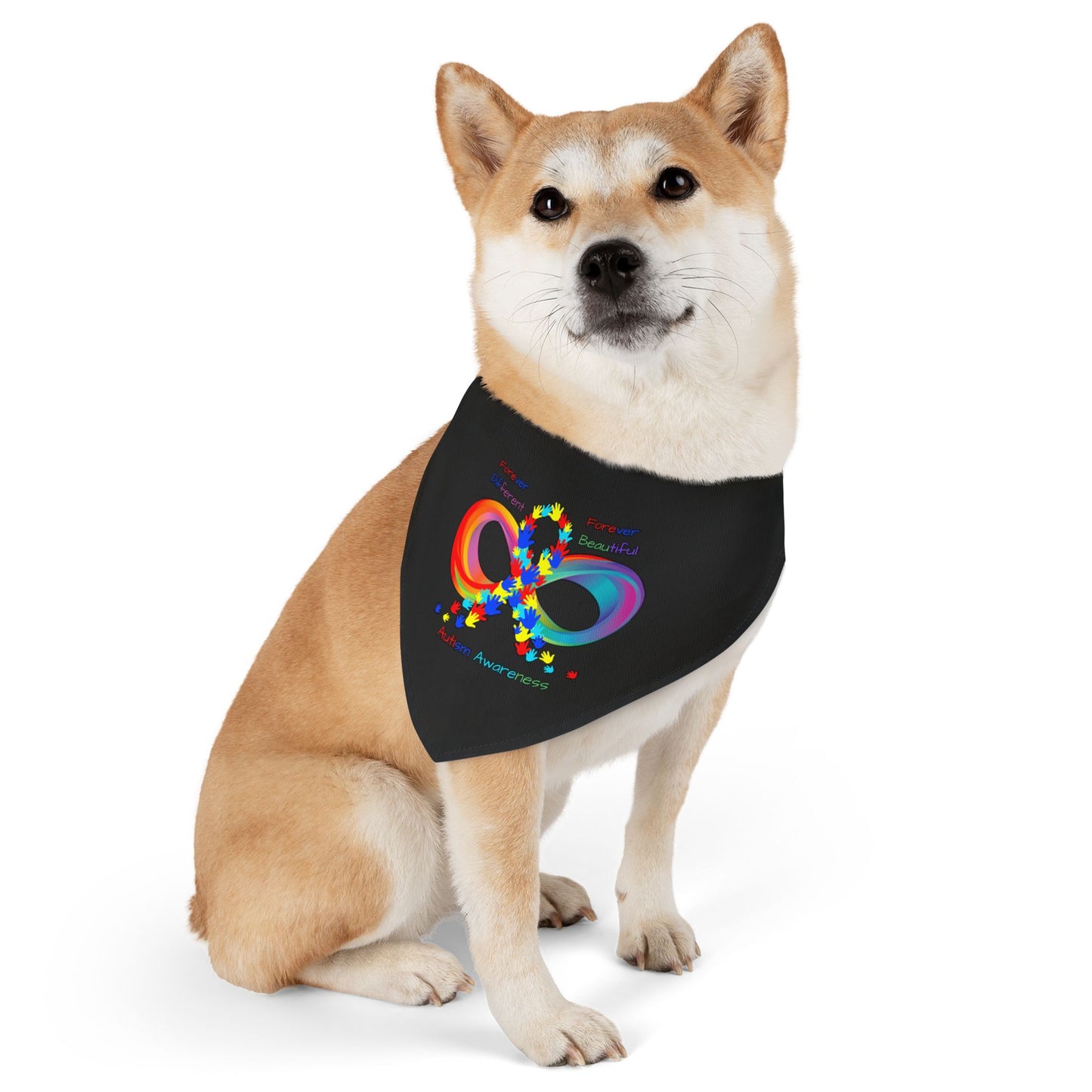 Autism Awareness Pet Bandana Collar