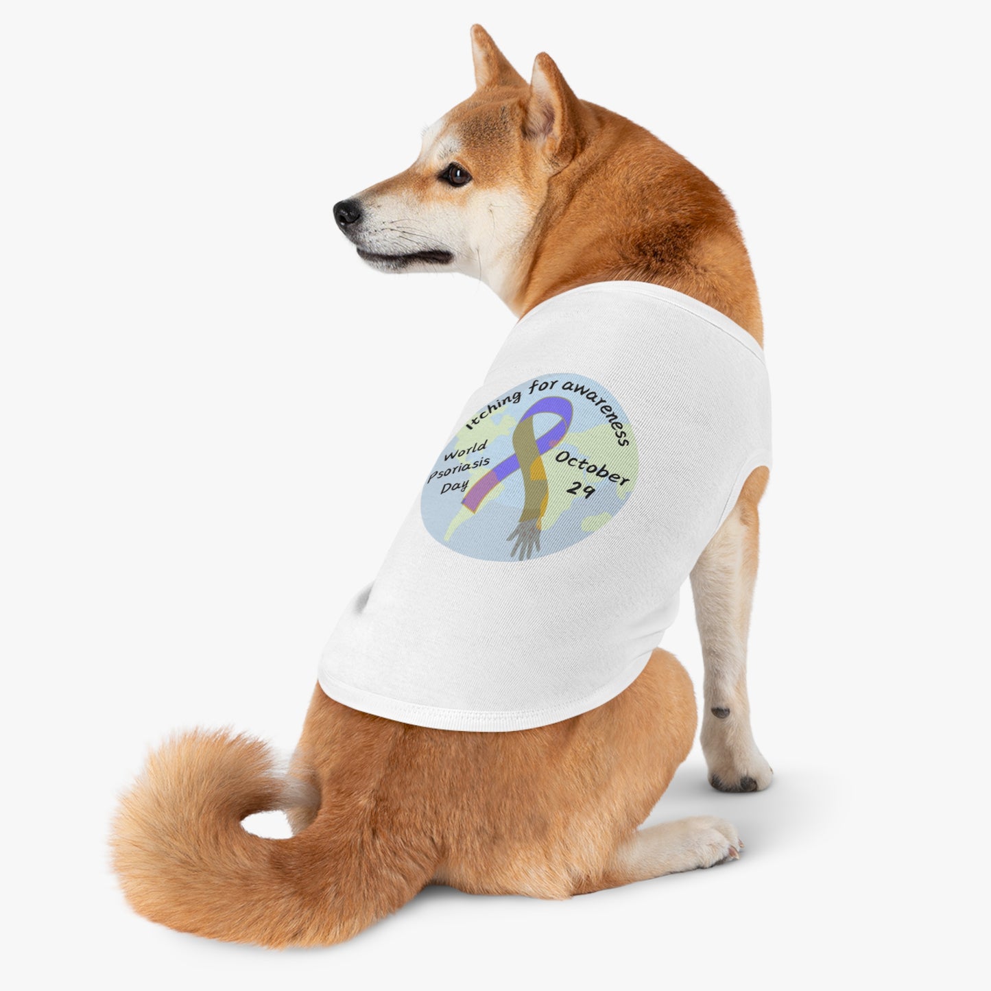 World Psoriasis Day Psoriasis Awareness Pet Tank Top