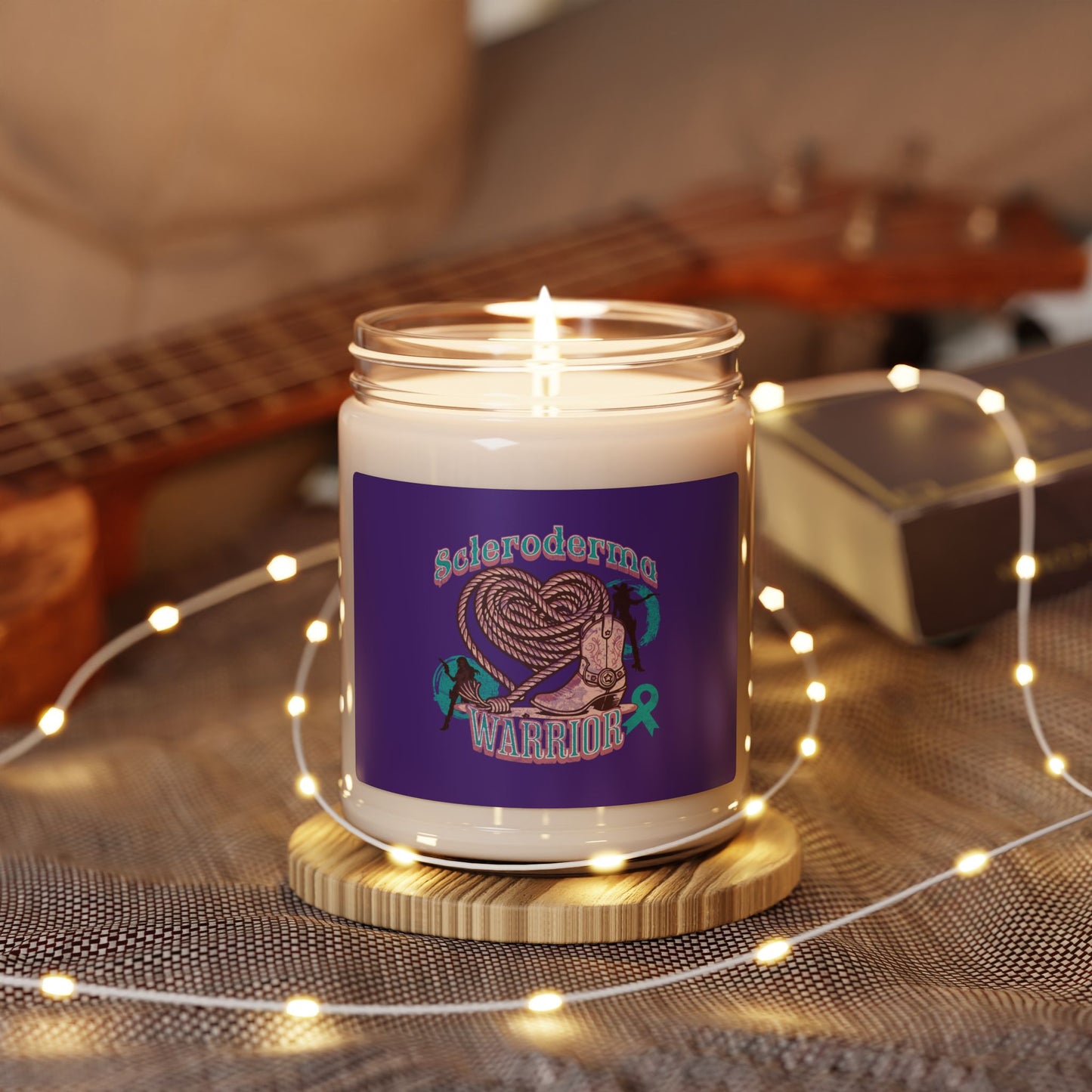 Scleroderma Warrior Scented Soy Candle, 9oz
