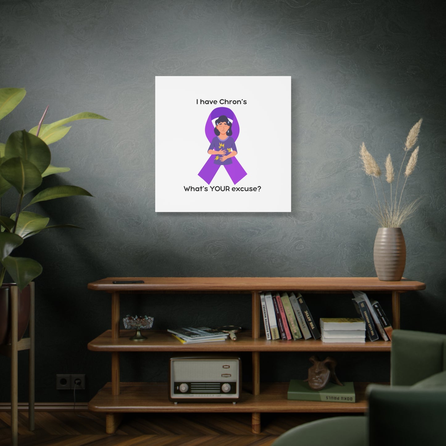 Chron's Disease Awareness Home Decor