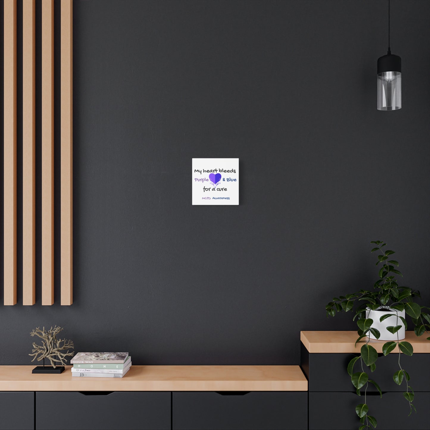 MCTD Awareness Home Decor Matte Canvas, Stretched, 1.25"
