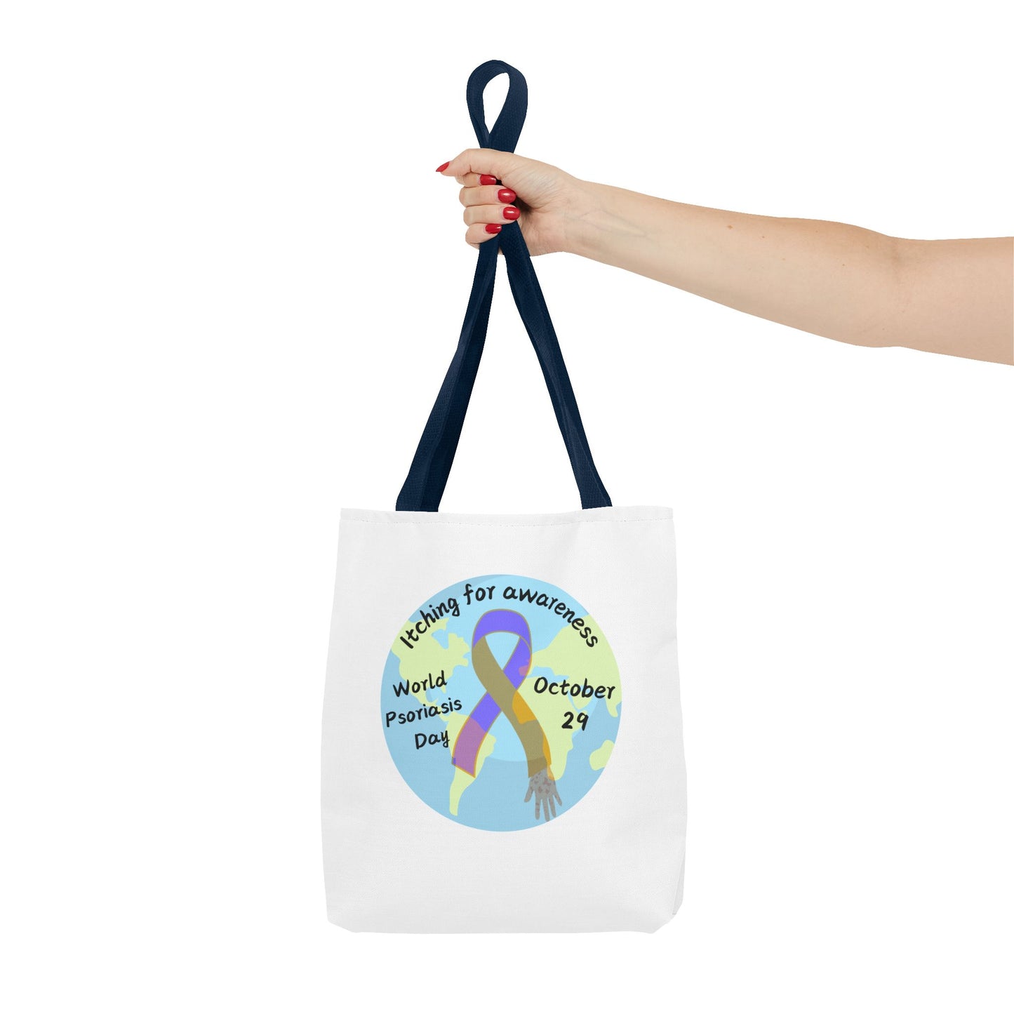 World Psoriasis Day Psoriasis Awareness Tote Bag