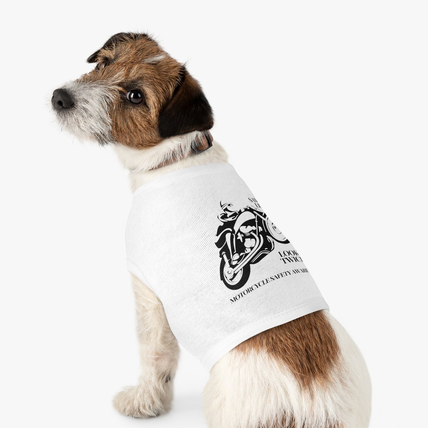 Motorcycle Safety Awareness Pet Tank Top