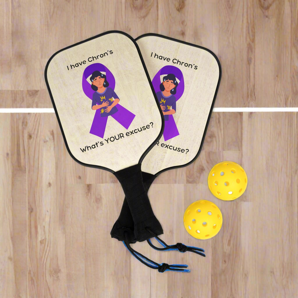 Chron's Disease Awareness Pickleball Kit