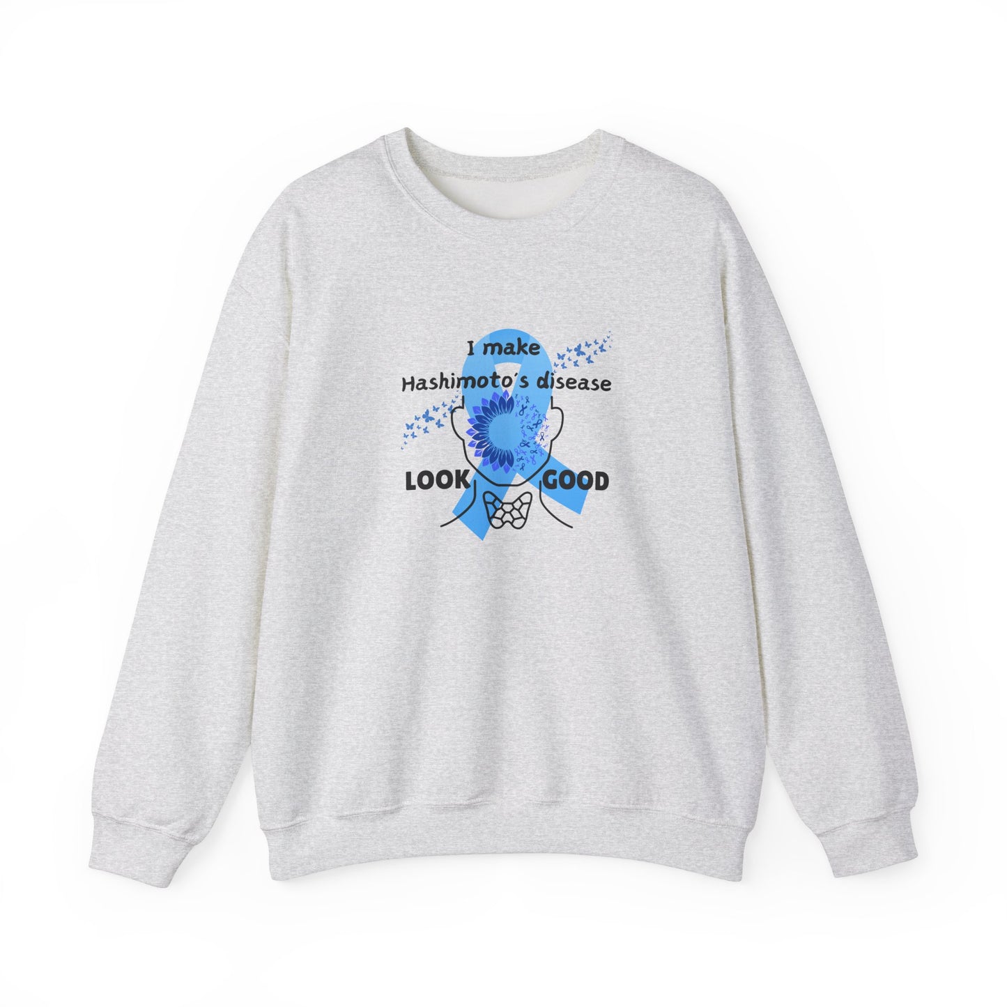 Unisex Hashimoto's Disease Awareness Crewneck Sweatshirt