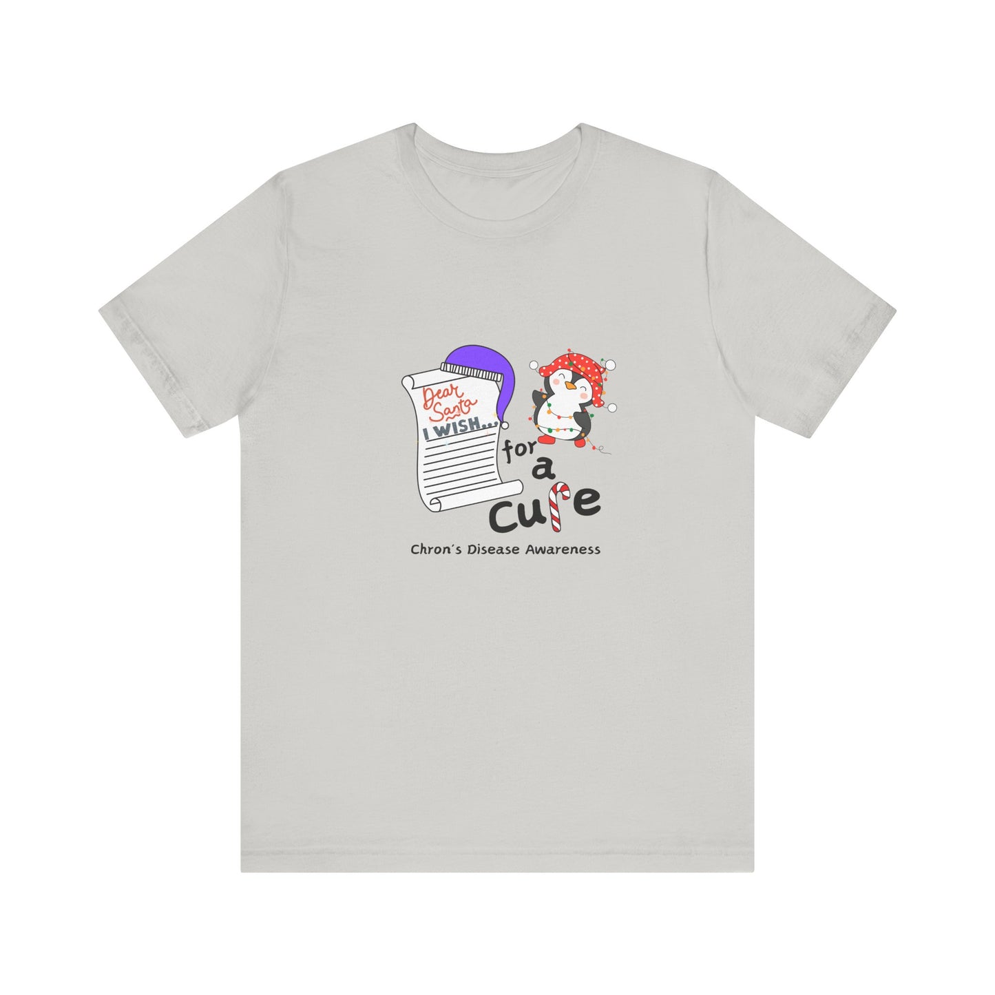Unisex Jersey Short Sleeve Tee, Chron's Disease Awareness, Holiday Gift Ideas