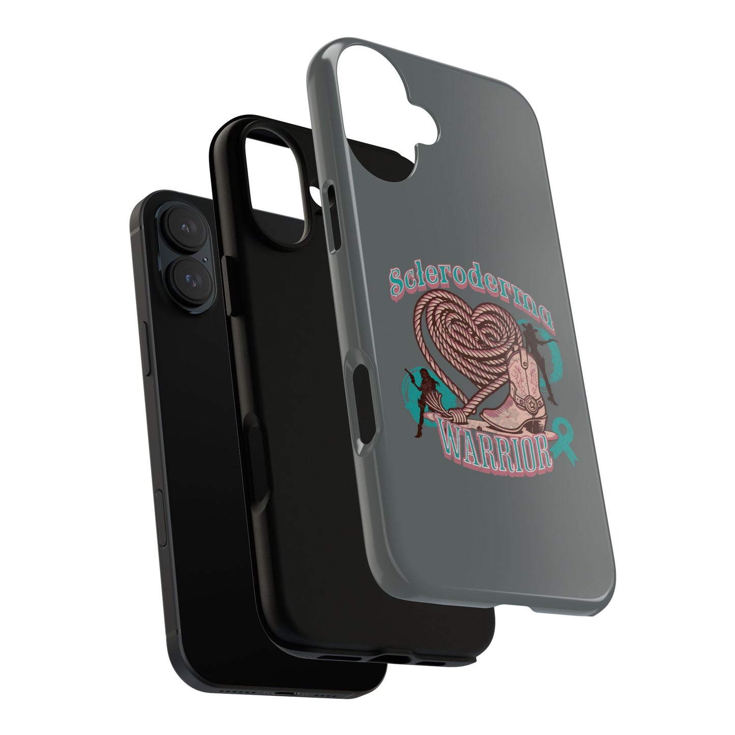 Scleroderma warrior phone case, iPhone case, valentine rodeo themed