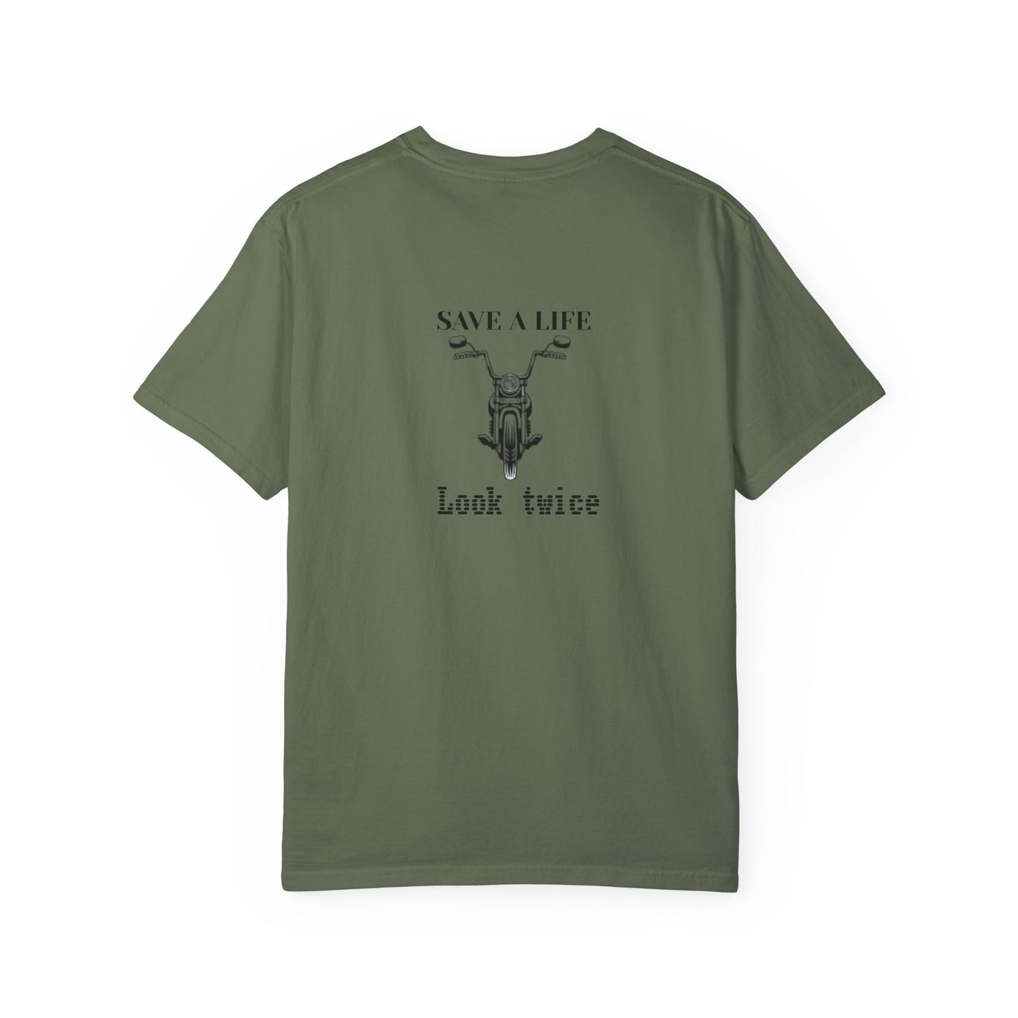 Motorcycle Safety Awareness Orange Ribbon Unisex T-shirt