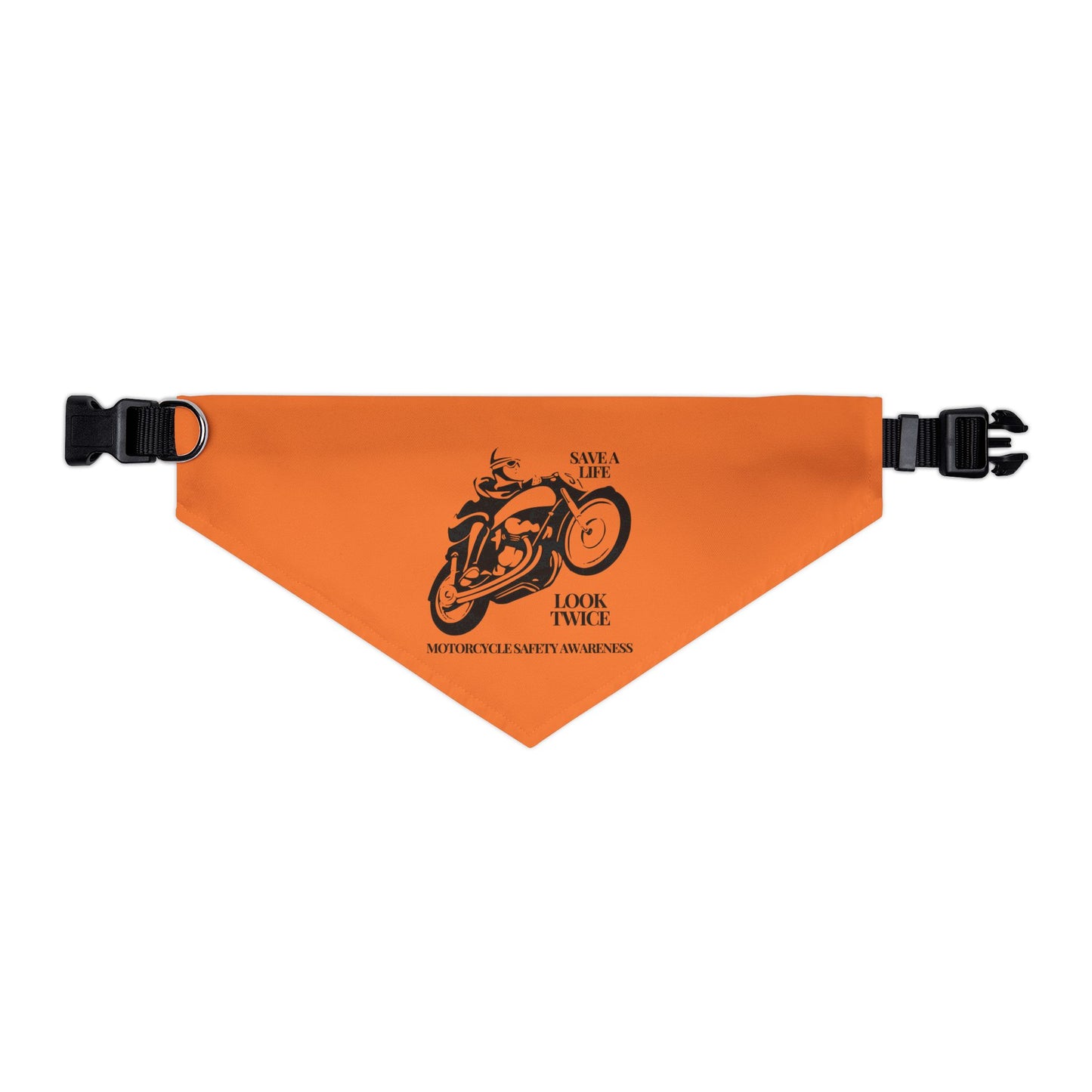 Motorcycle Safety Awareness Pet Bandana Collar