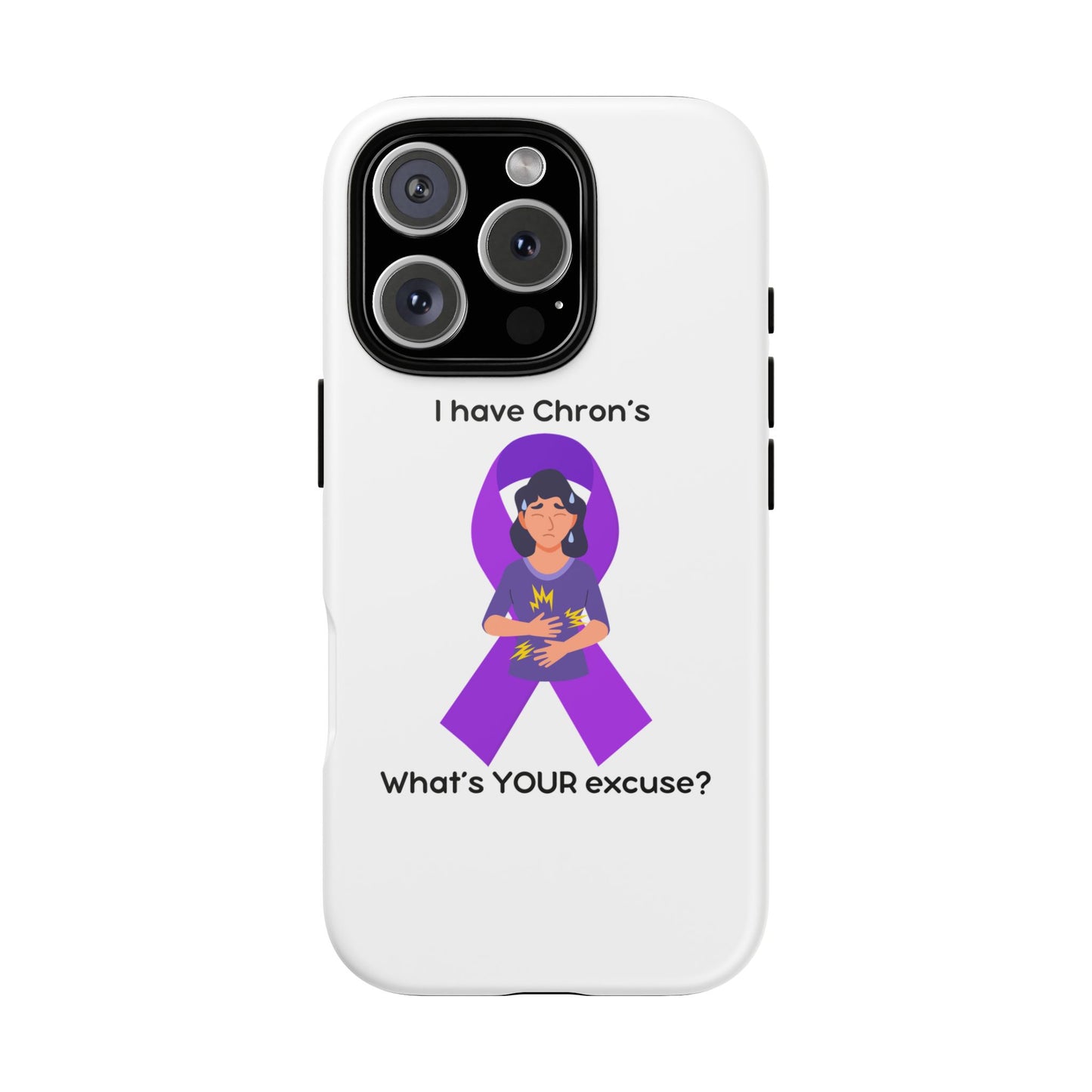 Chron's Disease Awareness iPhone Case Tough Cases