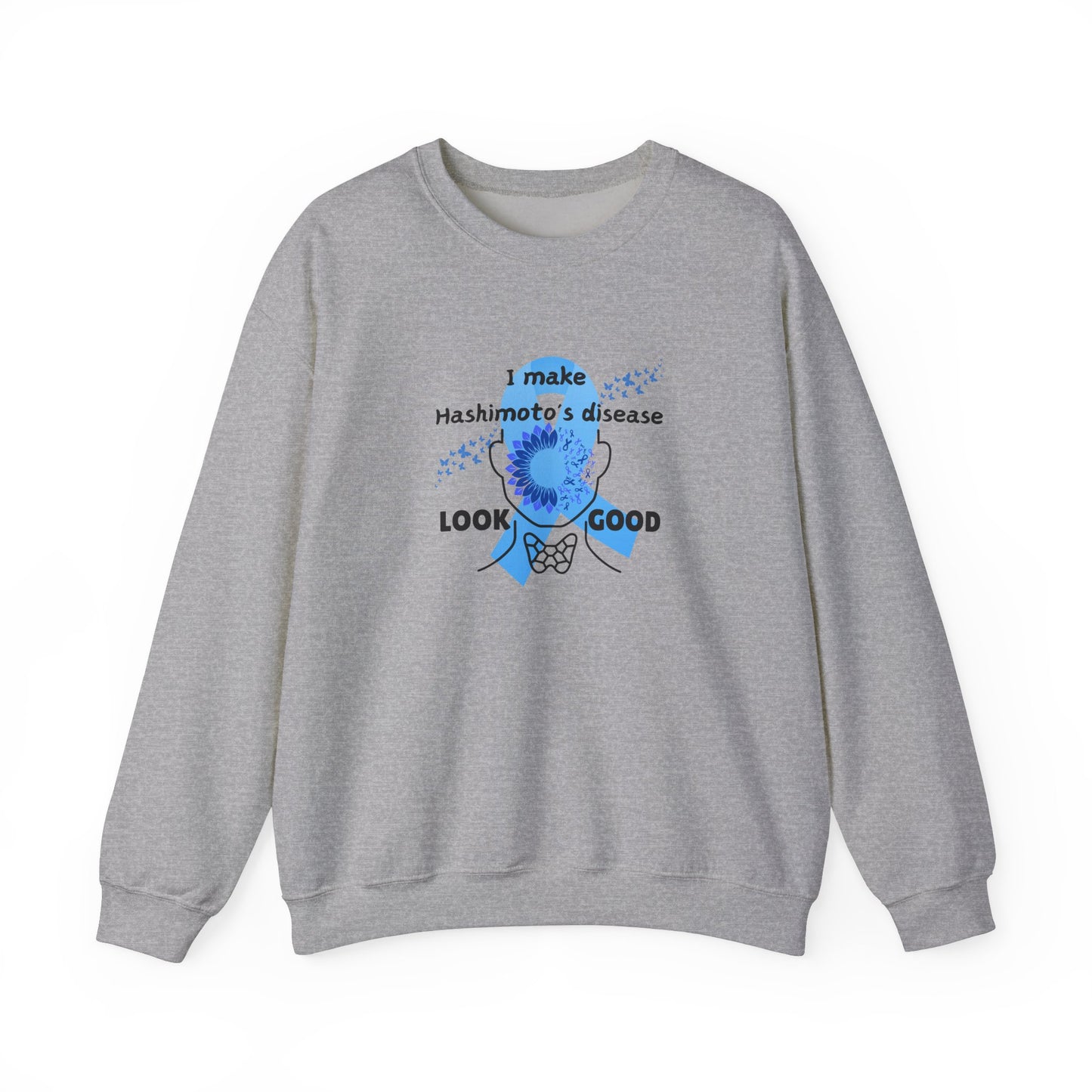 Unisex Hashimoto's Disease Awareness Crewneck Sweatshirt