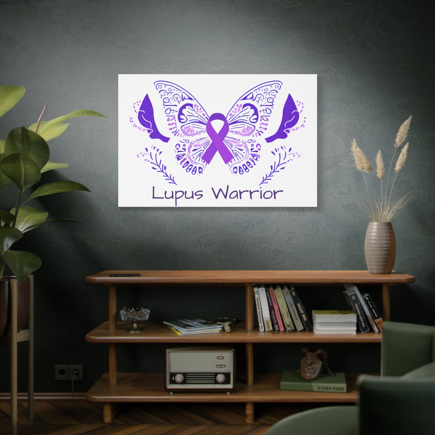 Lupus Warrior Home Decor Art Canvas
