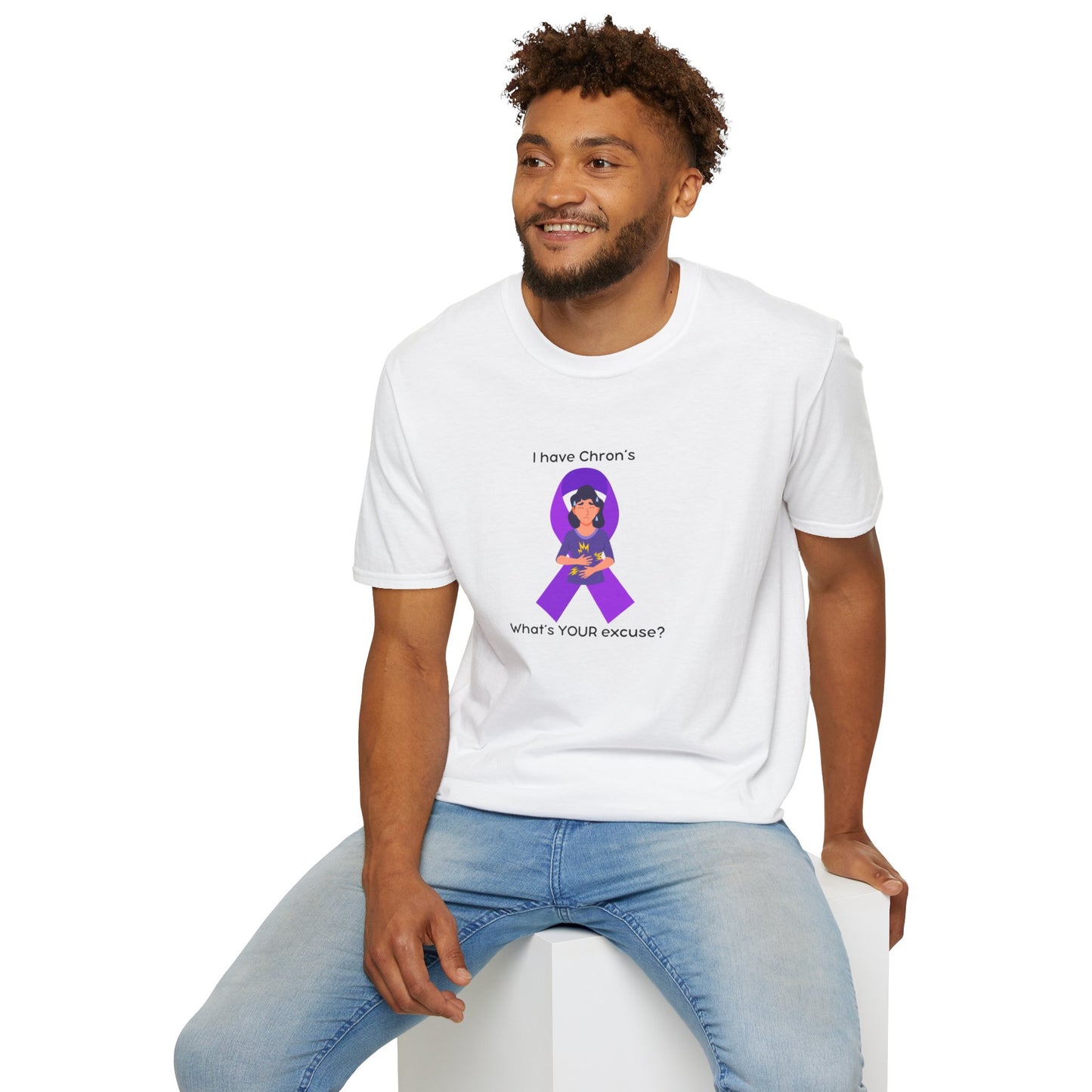 Chron's Disease Awareness Unisex Softstyle T-Shirt