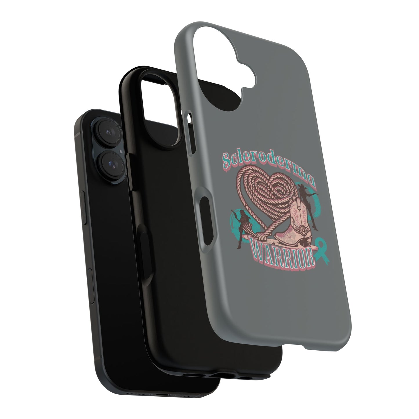 Scleroderma warrior phone case, iPhone case, valentine rodeo themed