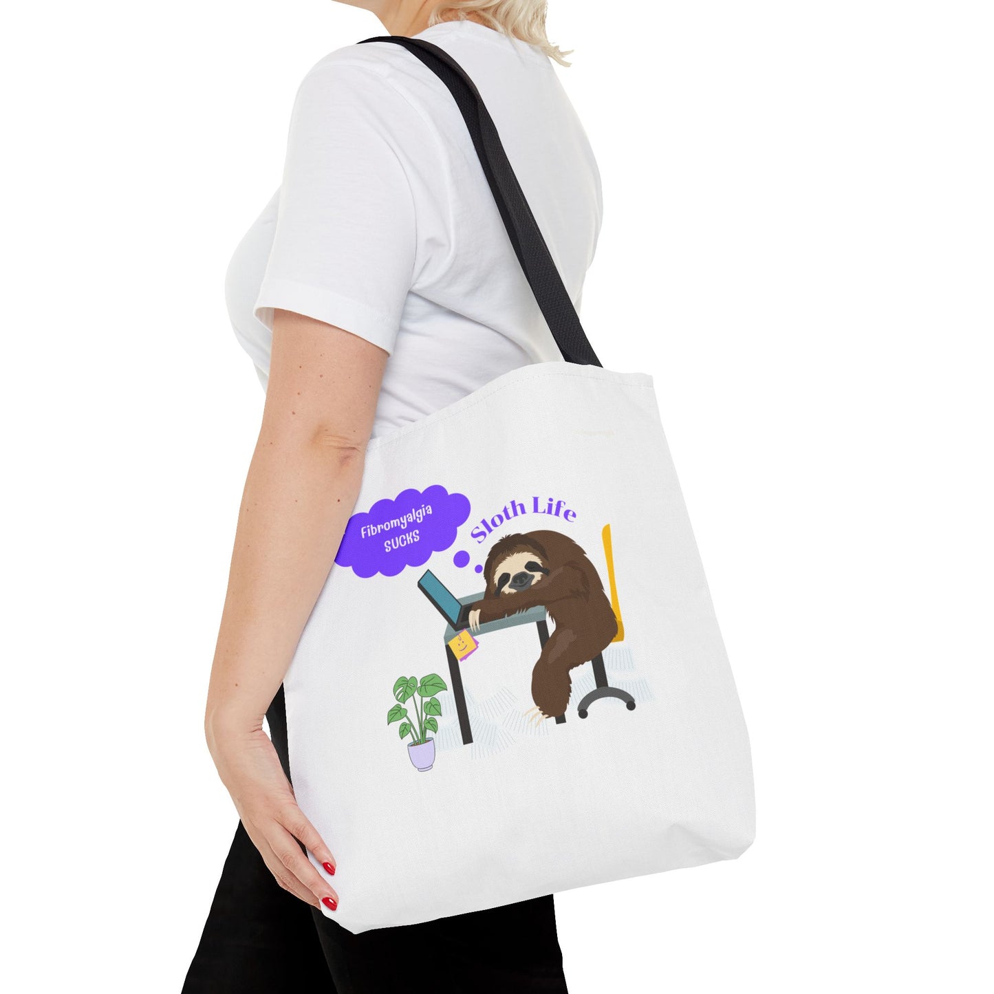Fibromyalgia Awareness Tote Bag
