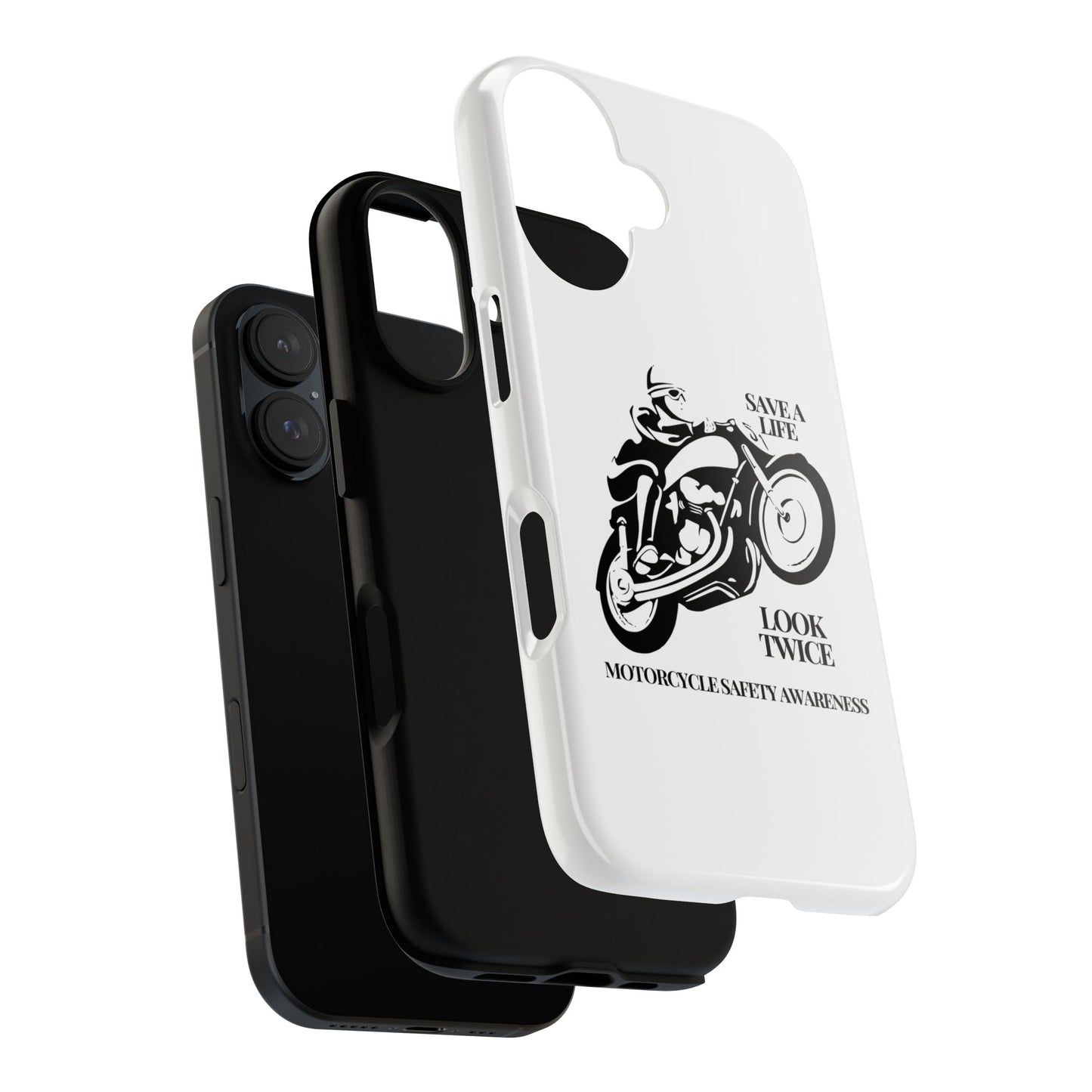 Motorcycle Safety Awareness iPhone Case Tough Cases