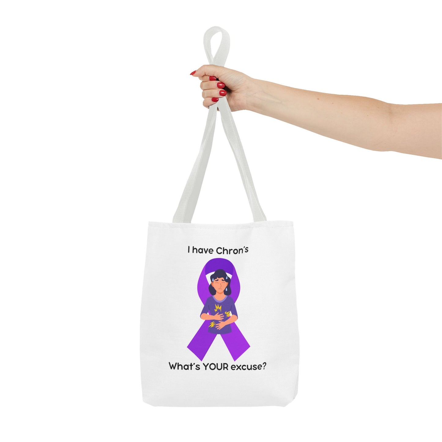Chron's Disease Awareness Tote Bag