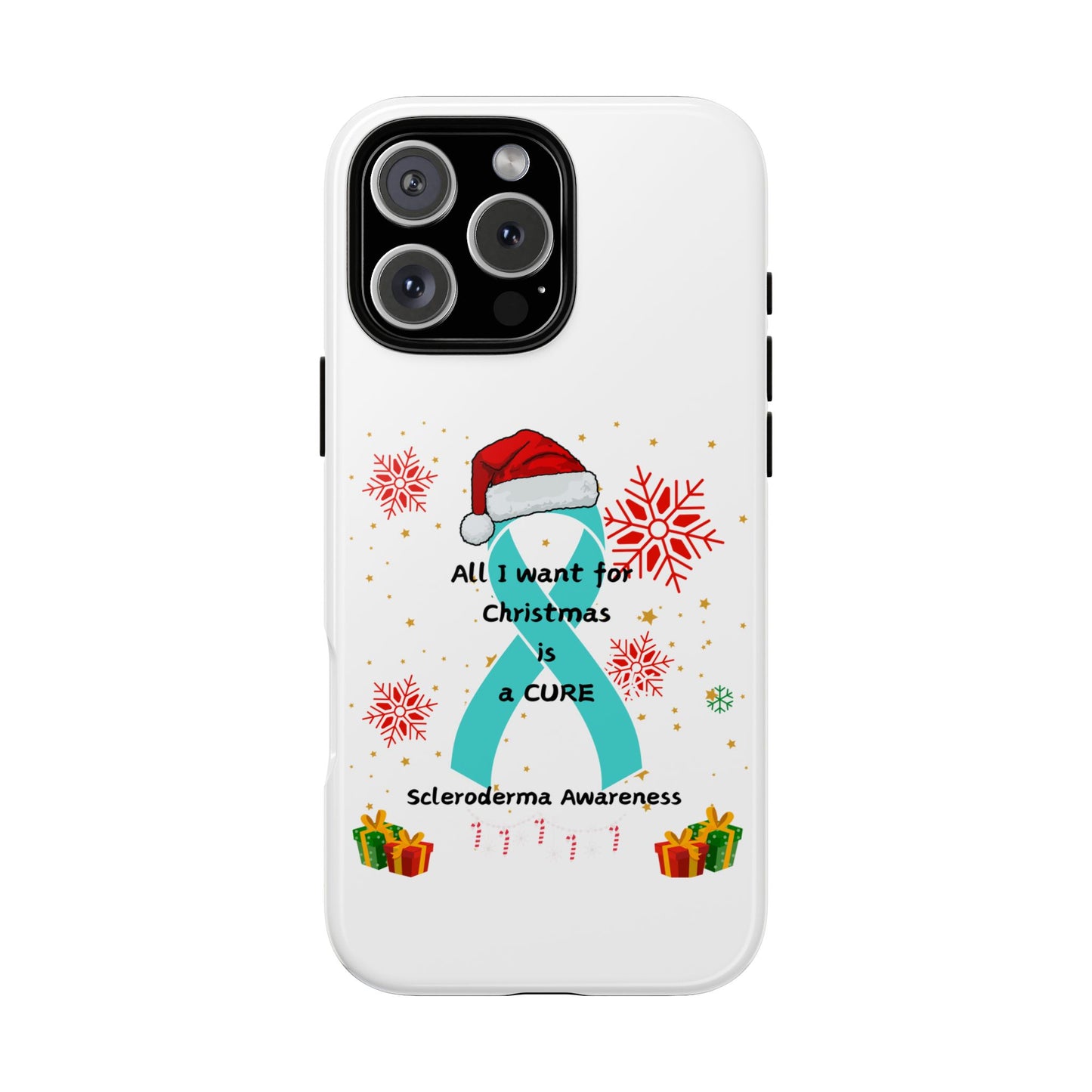 Scleroderma Awareness iPhone 16 Phone Case -Tough Cases