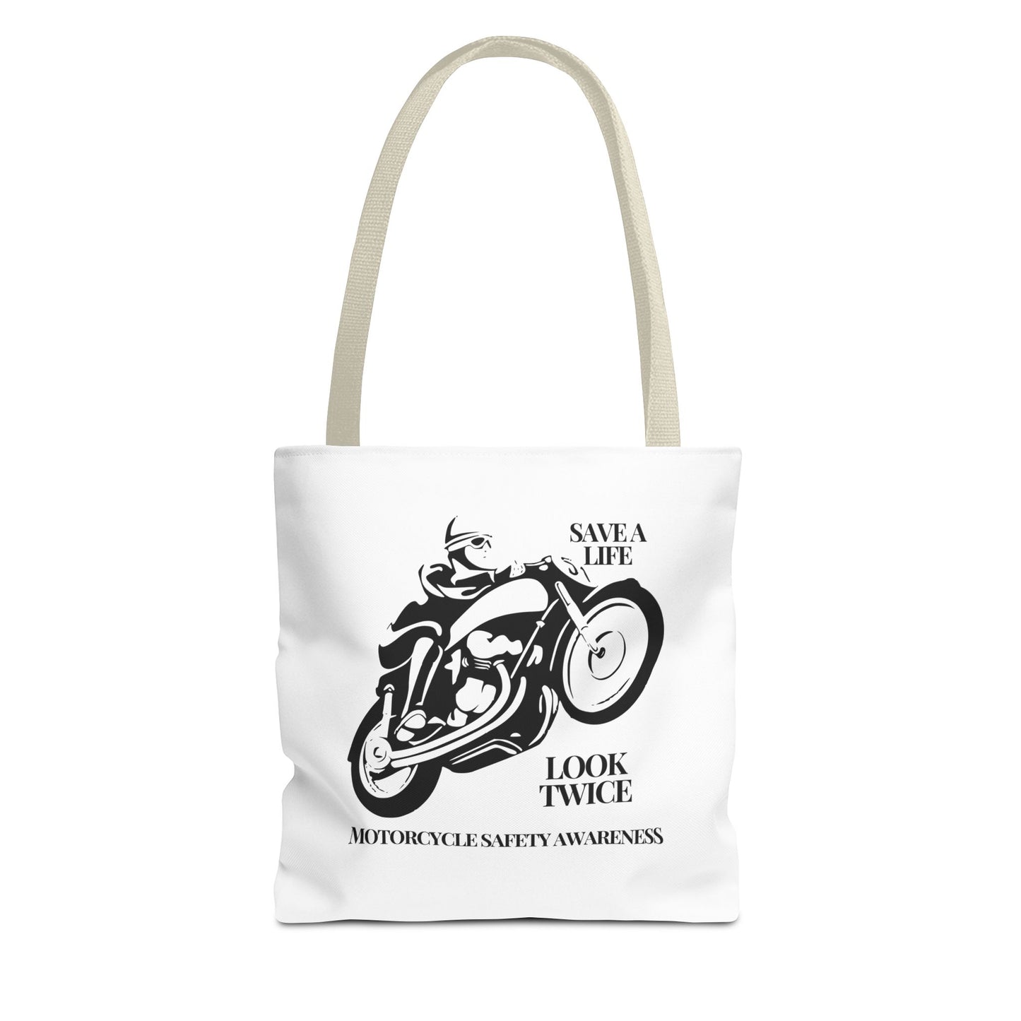 Motorcycle Safety Awareness Tote Travel Bag