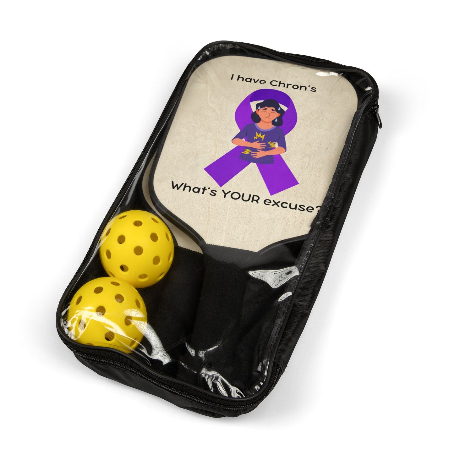 Chron's Disease Awareness Pickleball Kit