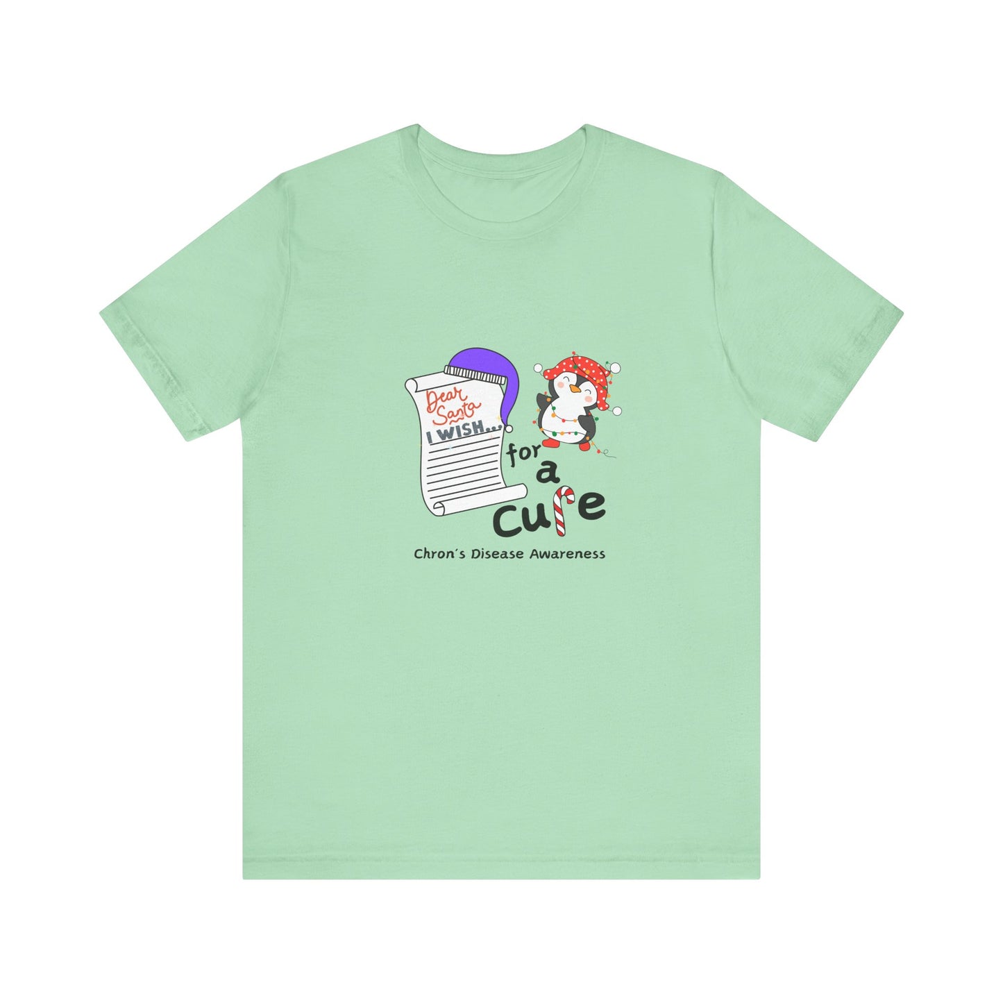 Unisex Jersey Short Sleeve Tee, Chron's Disease Awareness, Holiday Gift Ideas