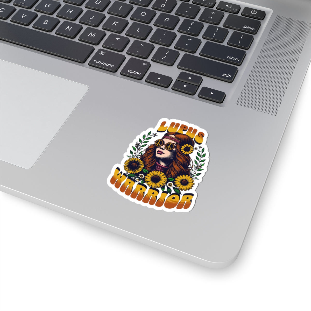 Lupus Warrior Kiss-Cut Stickers | Boho Inspired Floral Decals for Support & Awareness