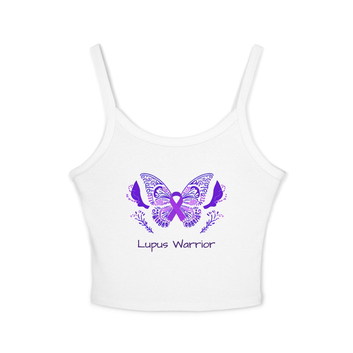 Women's Lupus Warrior Spaghetti Strap Tank Top