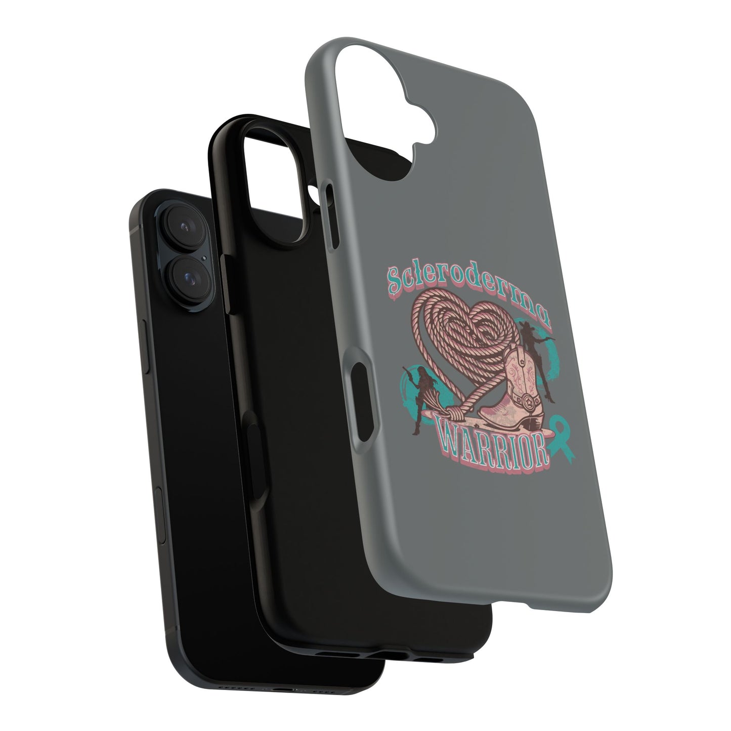Scleroderma warrior phone case, iPhone case, valentine rodeo themed