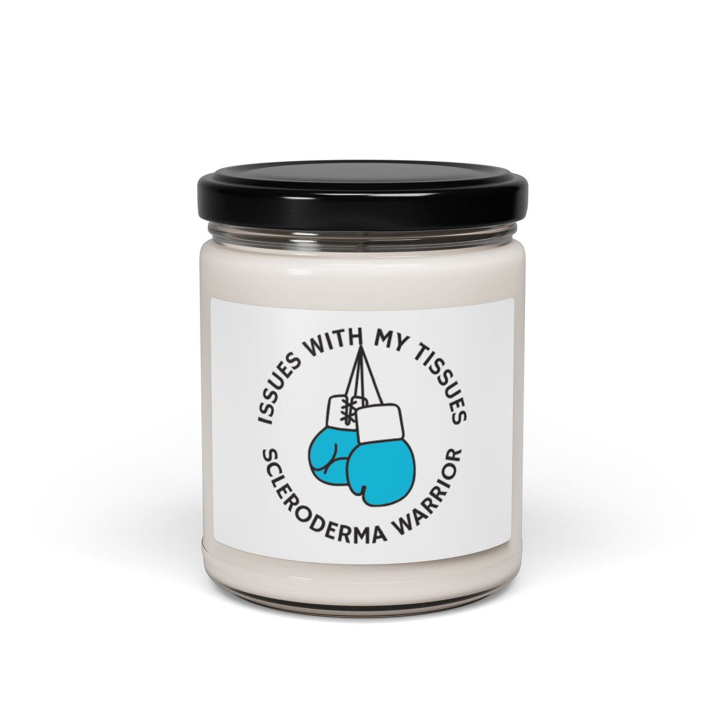 Scented Soy Candle, 9oz scleroderma warrior
