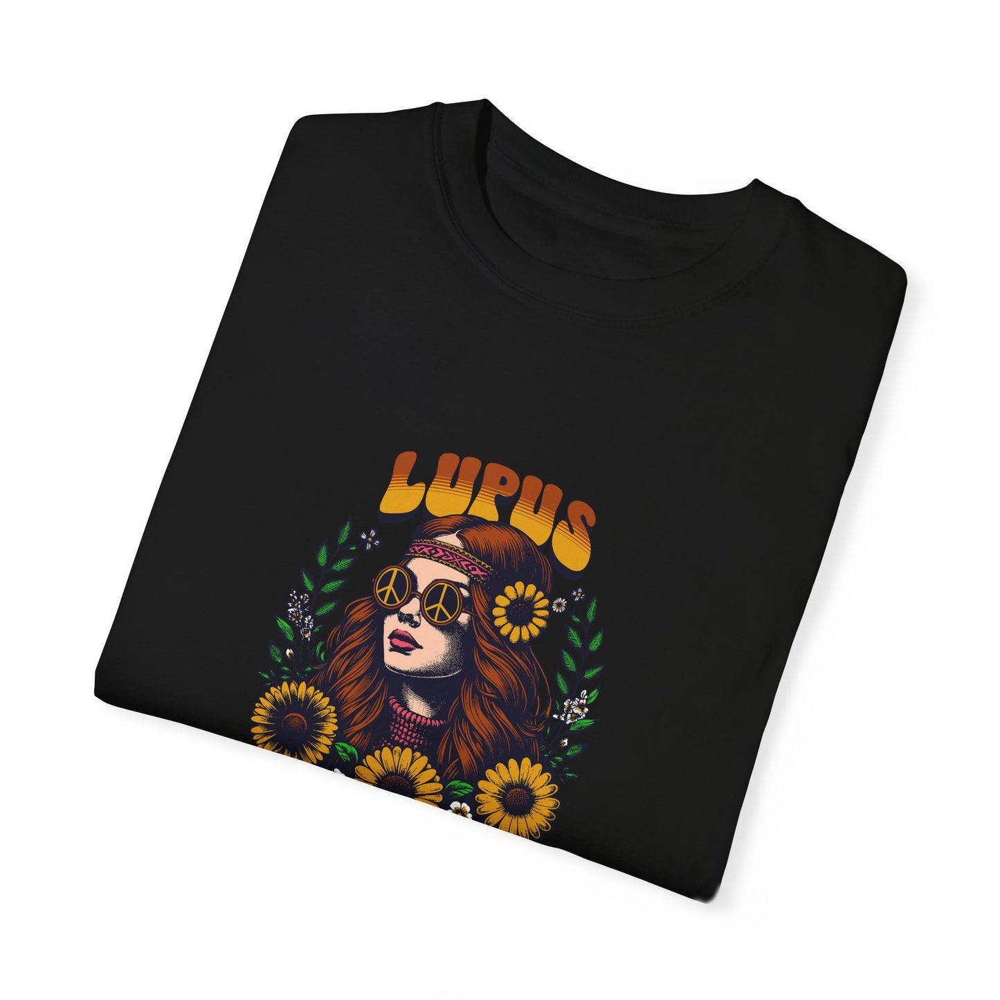 Lupus Warrior Garment-Dyed T-Shirt - Empowering Support for Lupus Awareness