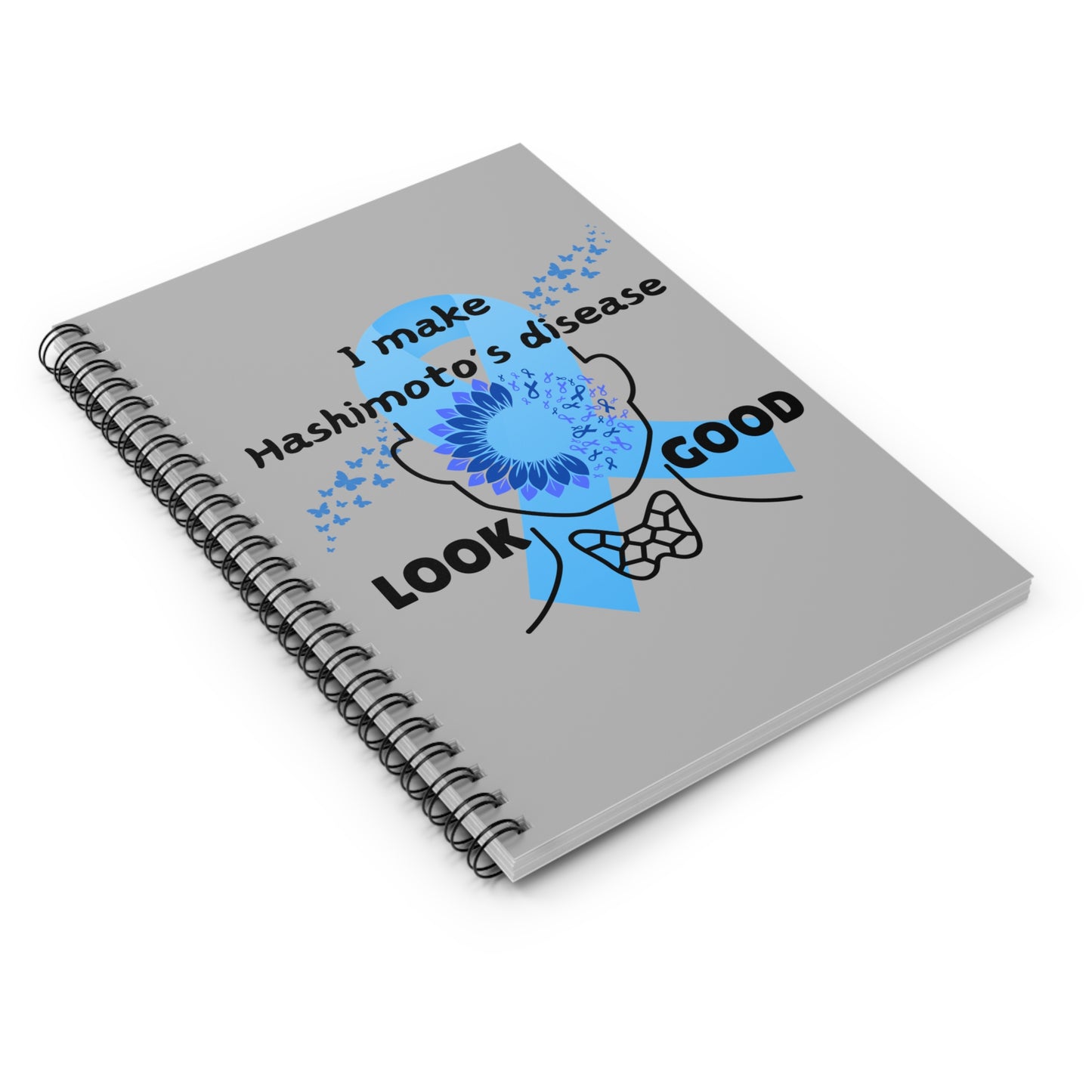 Hashimoto's Disease Awareness Spiral Notebook - Ruled Line