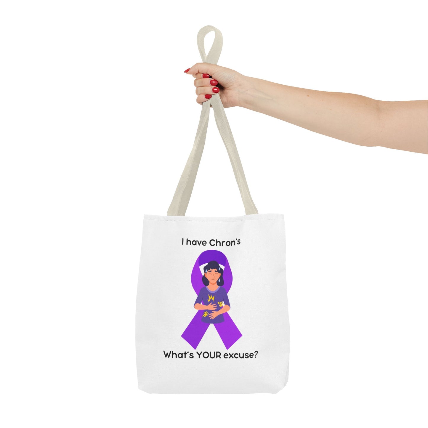 Chron's Disease Awareness Tote Bag