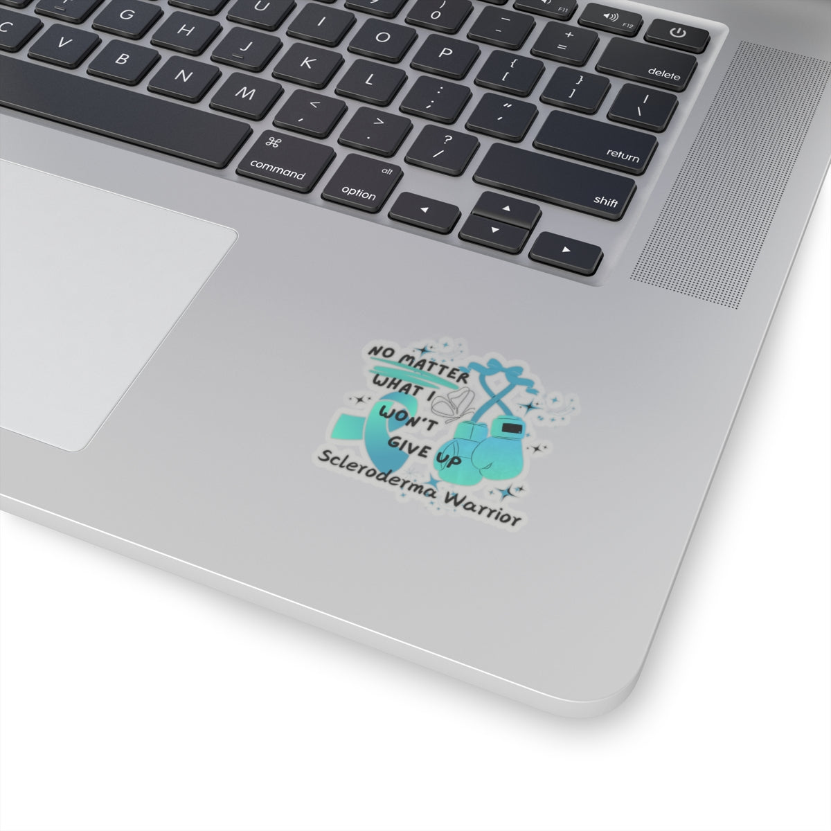 Scleroderma Warrior No Matter What I Won't Give Up Kiss-Cut Stickers