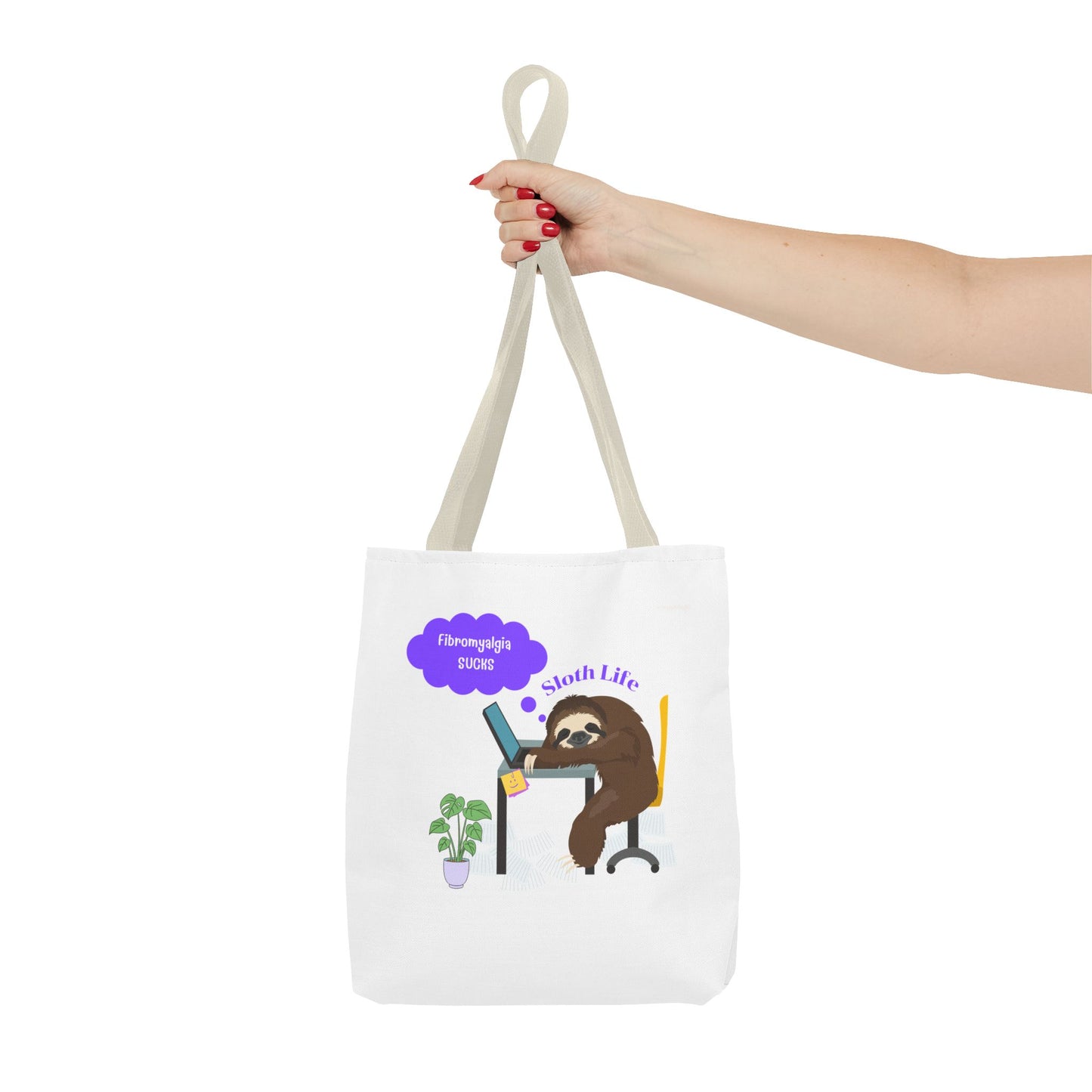 Fibromyalgia Awareness Tote Bag