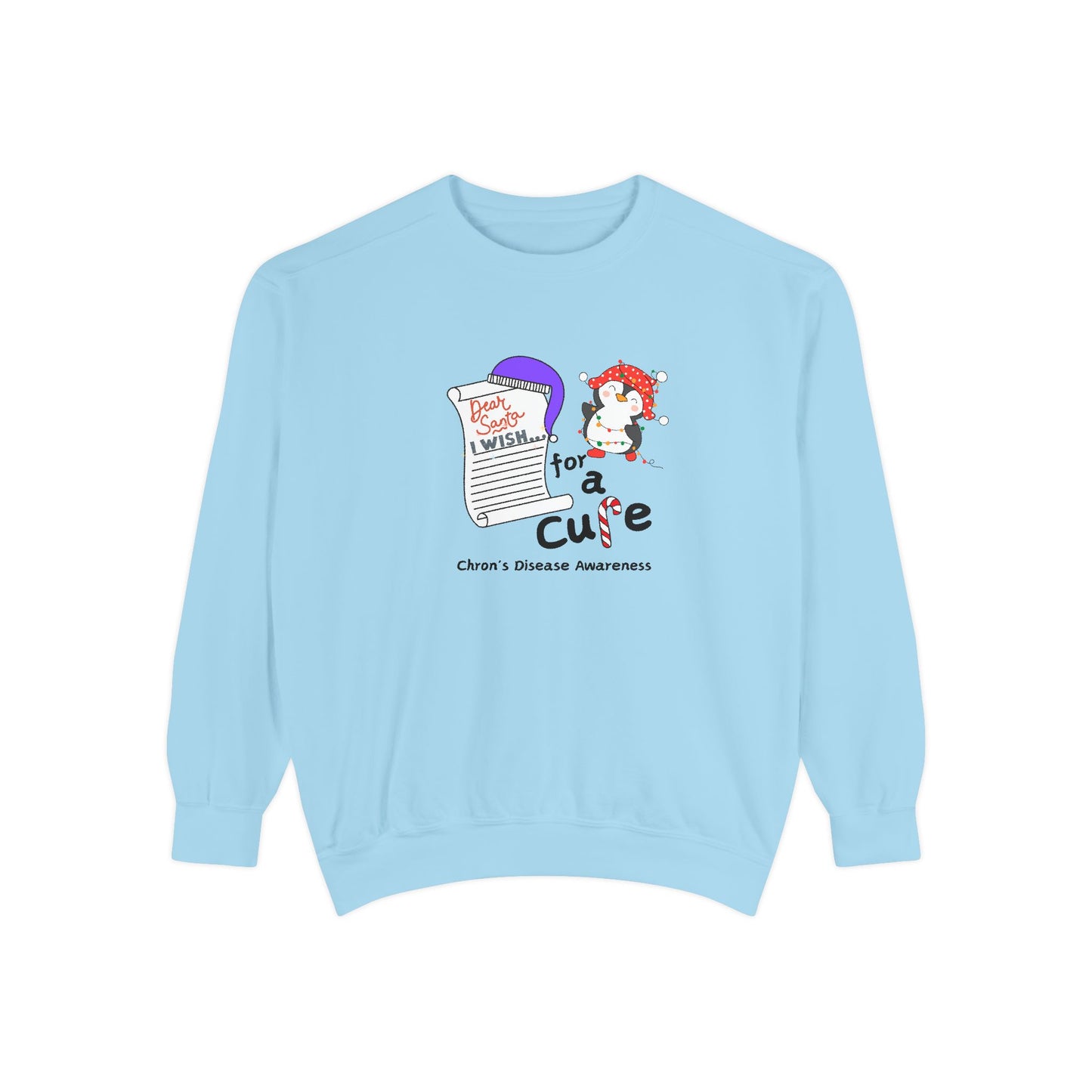 Unisex Chron's Disease Awareness, Sweatshirt, Holiday Gift Ideas