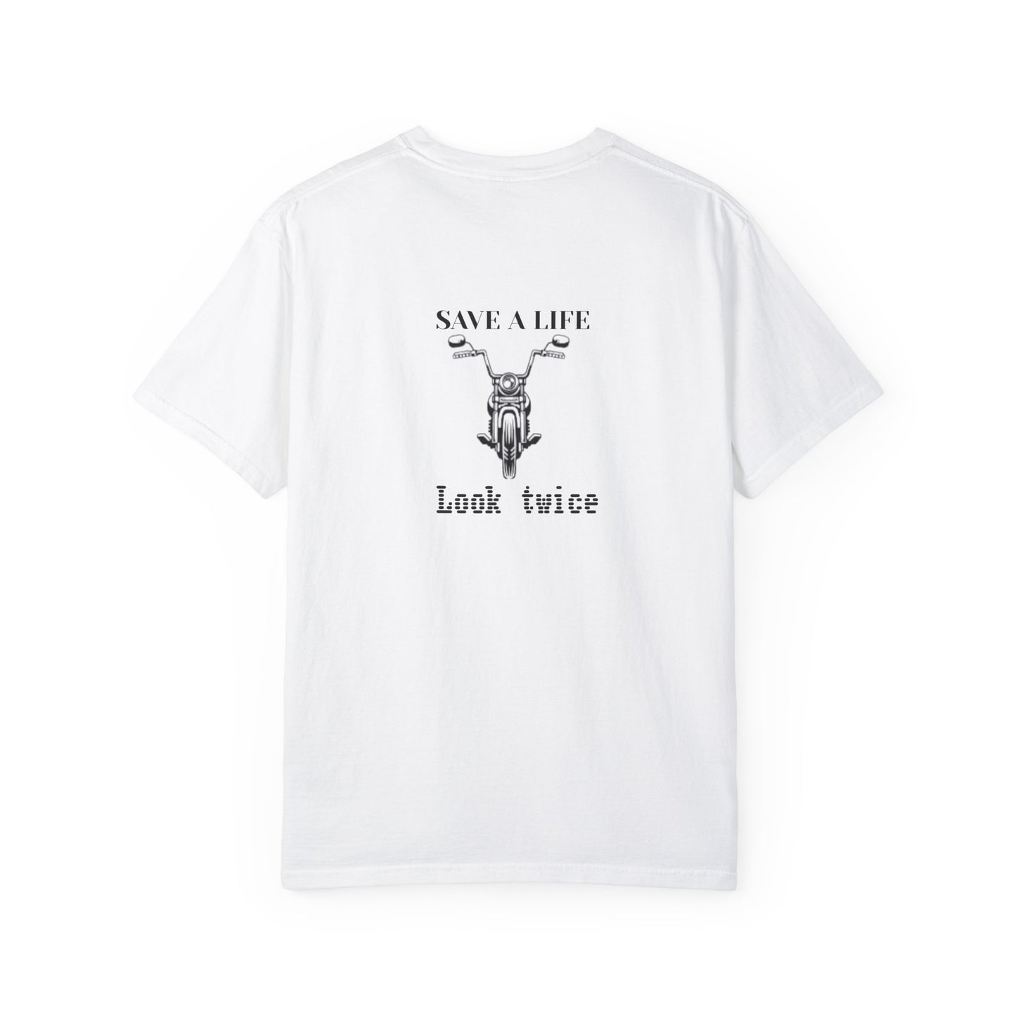 Motorcycle Safety Awareness Orange Ribbon Unisex T-shirt