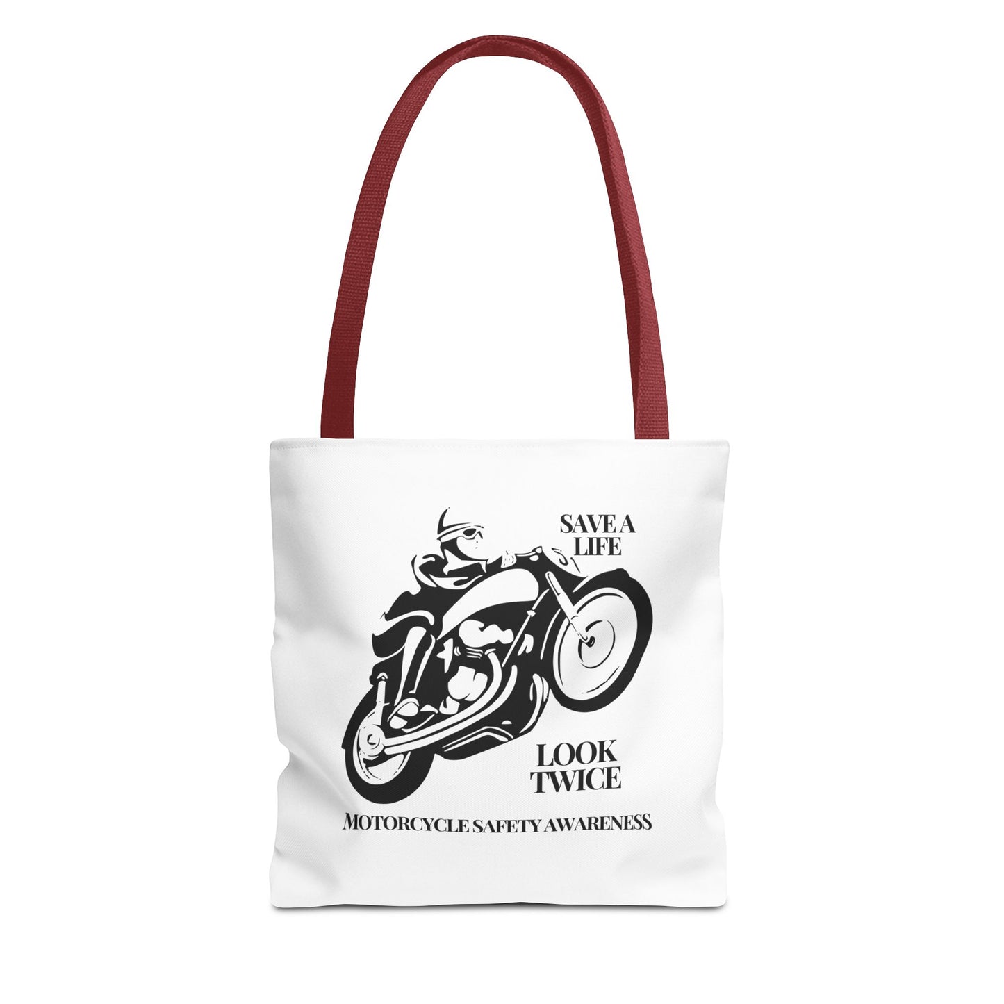 Motorcycle Safety Awareness Tote Travel Bag