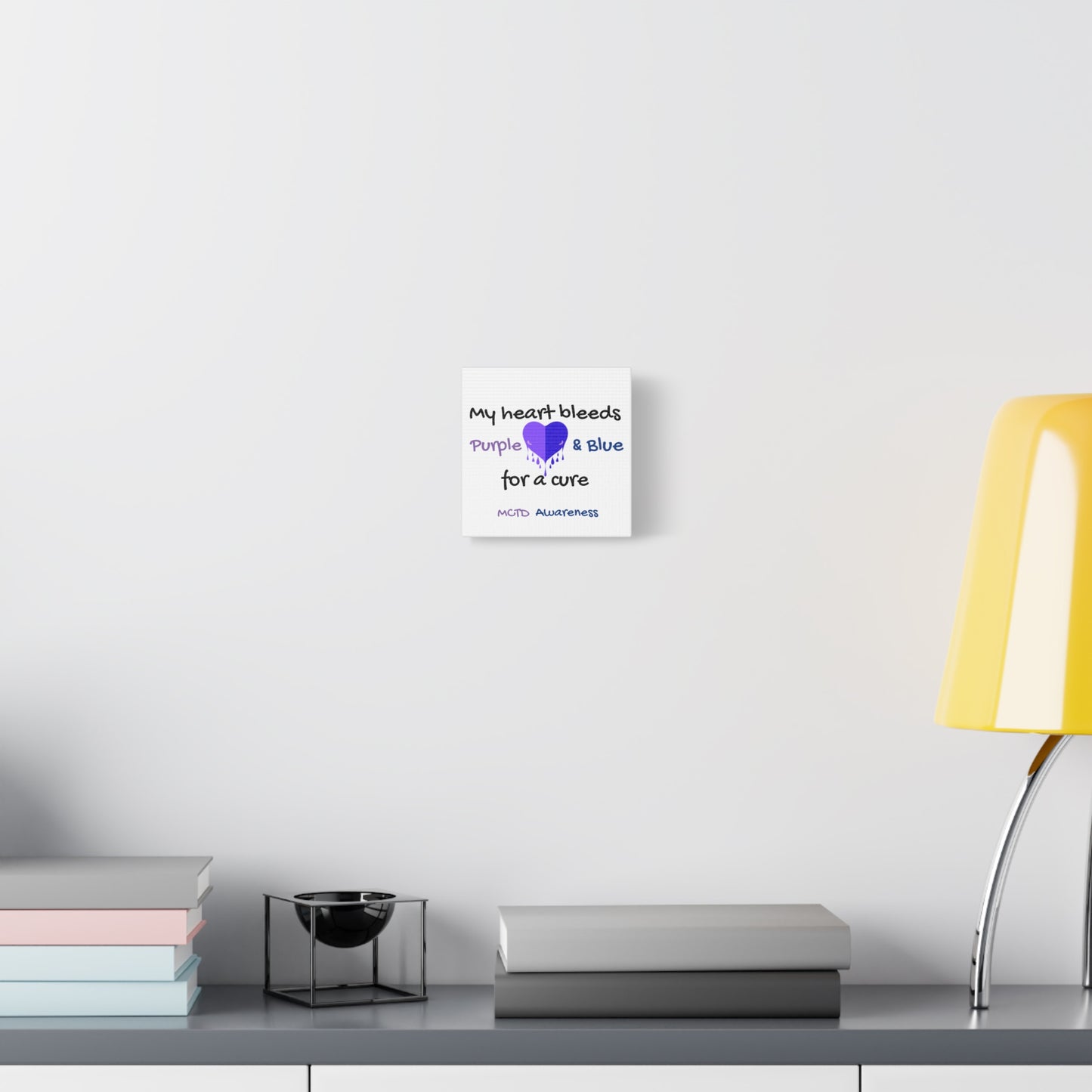 MCTD Awareness Home Decor Matte Canvas, Stretched, 1.25"